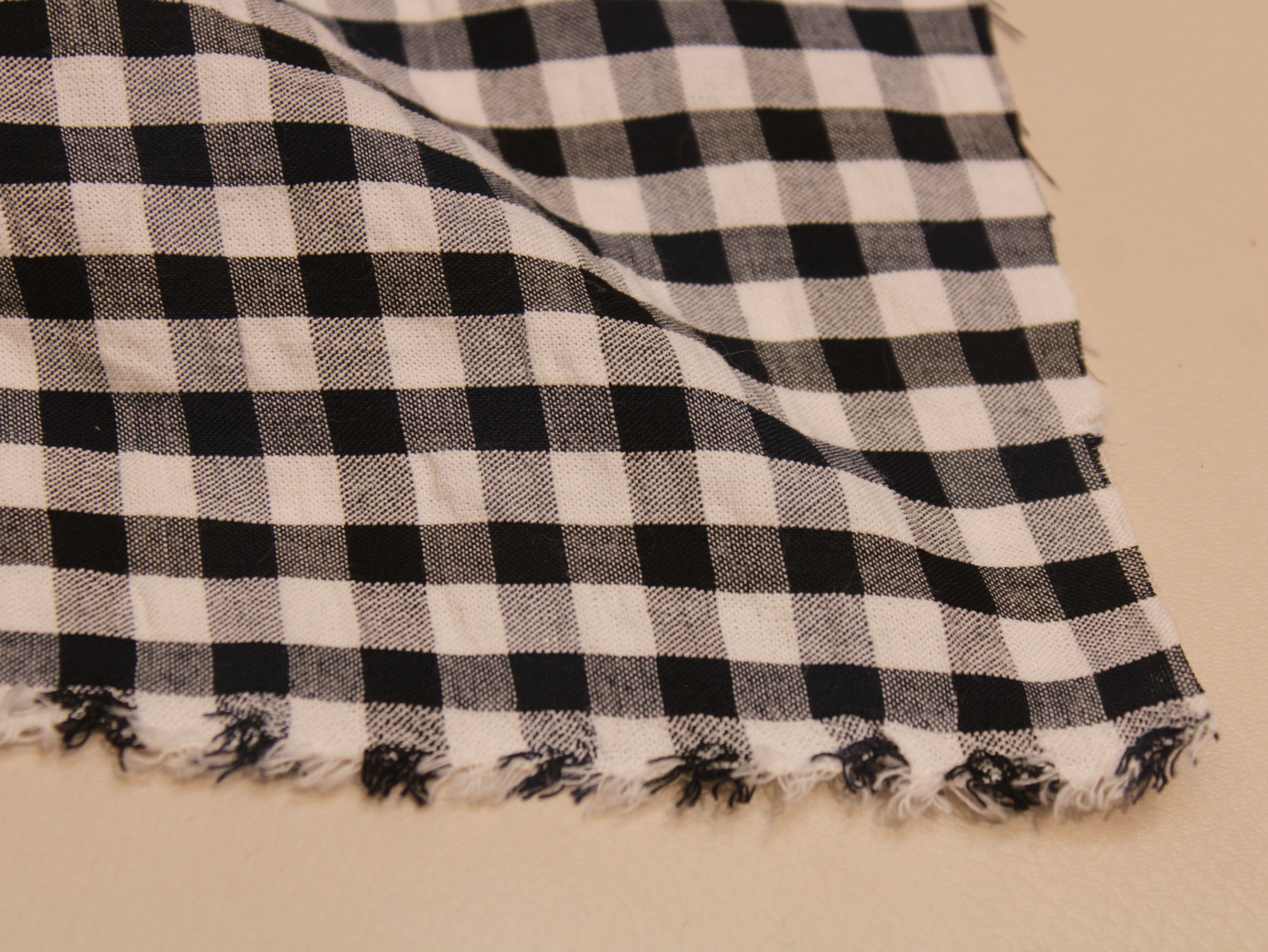 Tissu Seersucker Pur Coton Lavé Qualité 44 Pouces | Seersucker À Carreaux