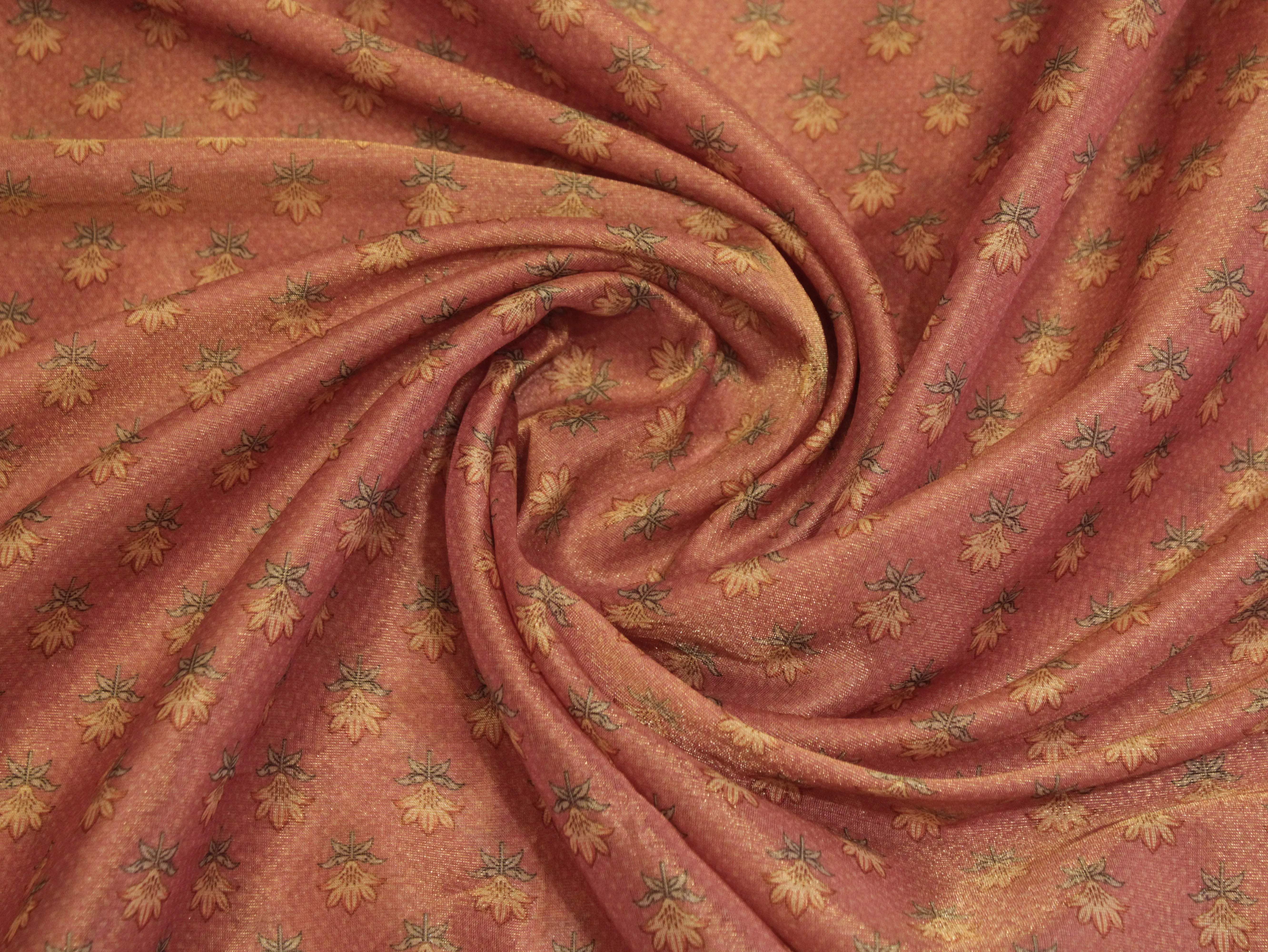 Premium Digital Print Tissue Fabric - M'Foks