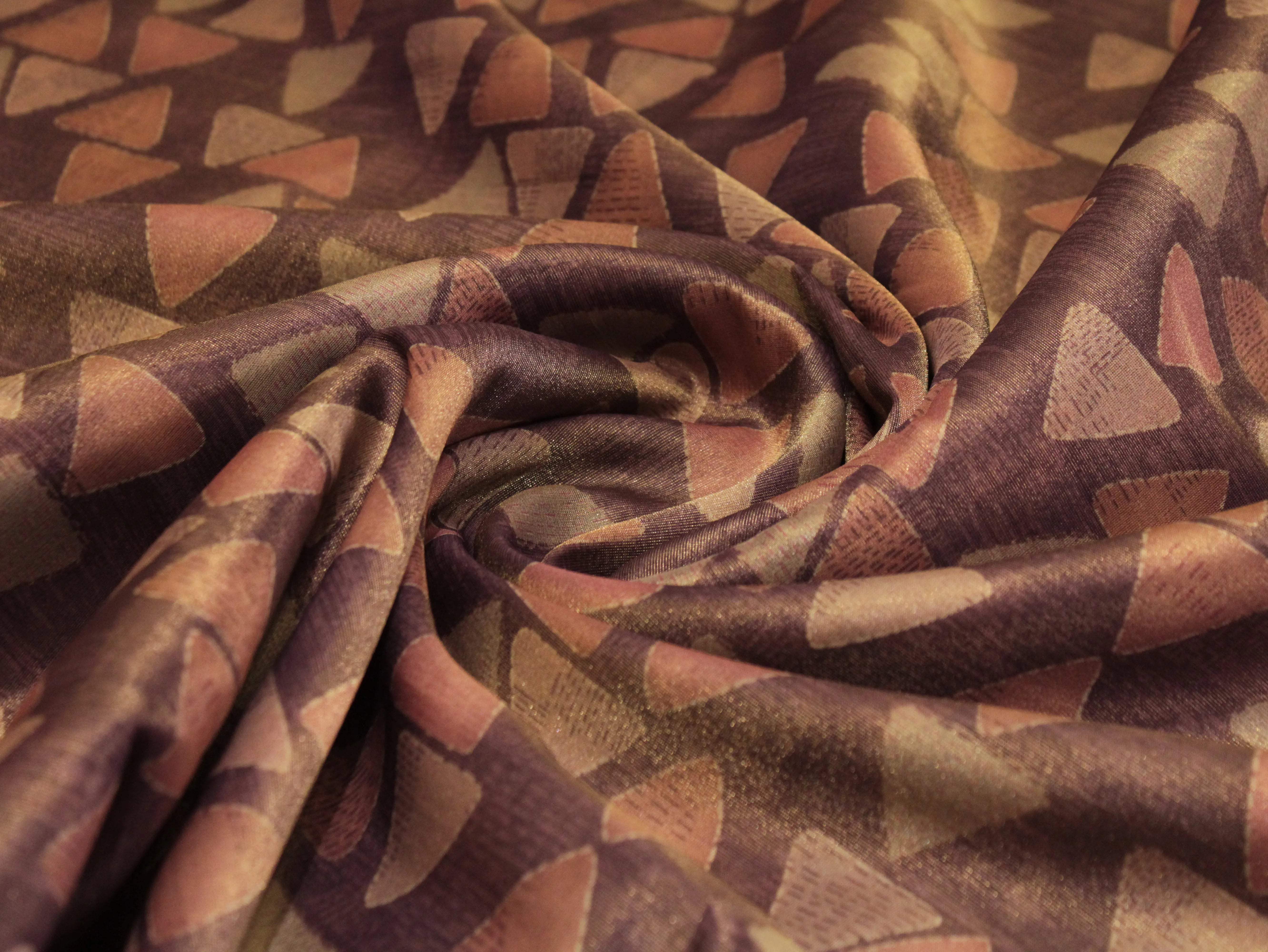 Premium Digital Print Tissue Fabric - M'Foks