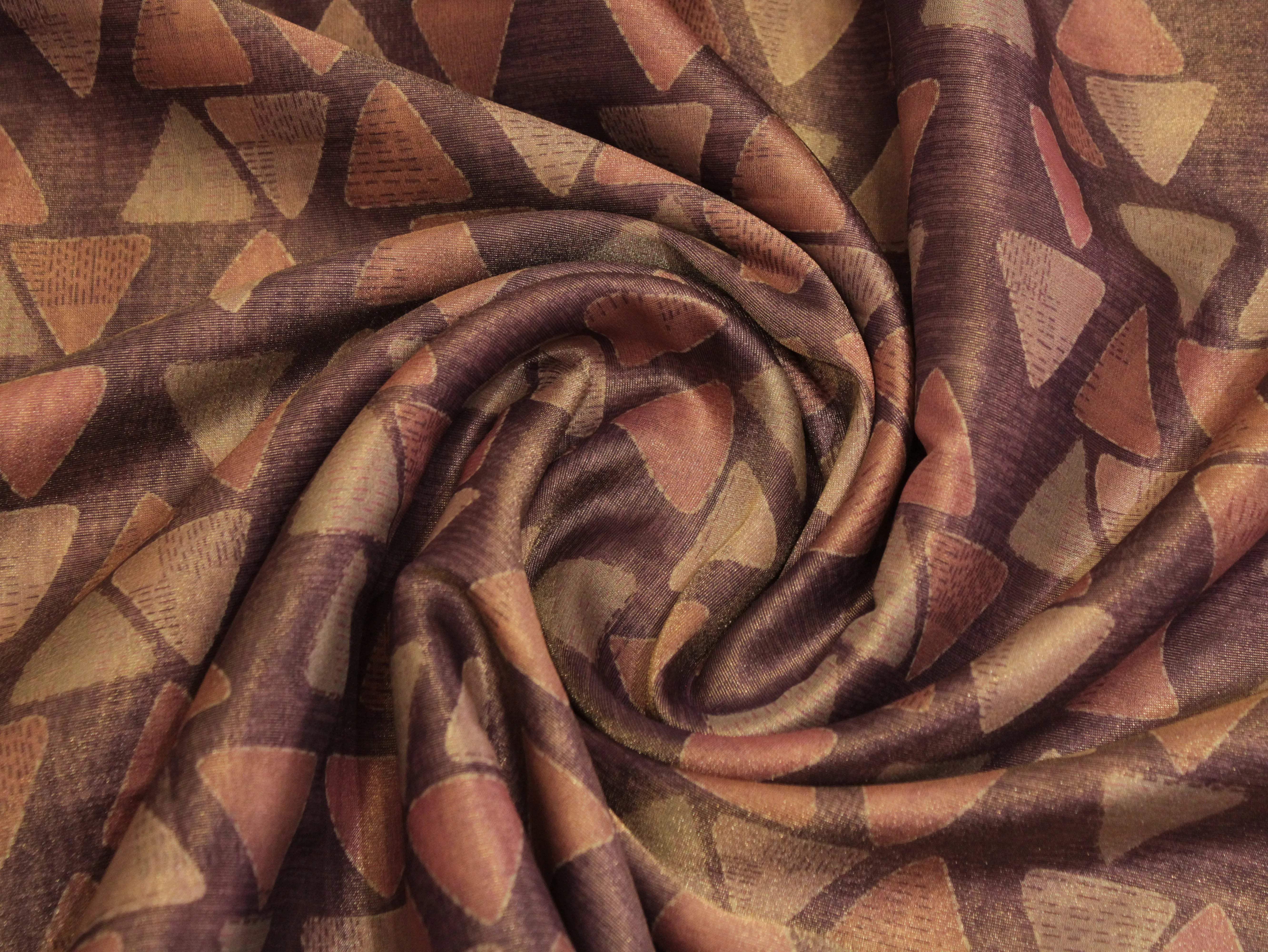 Premium Digital Print Tissue Fabric - M'Foks