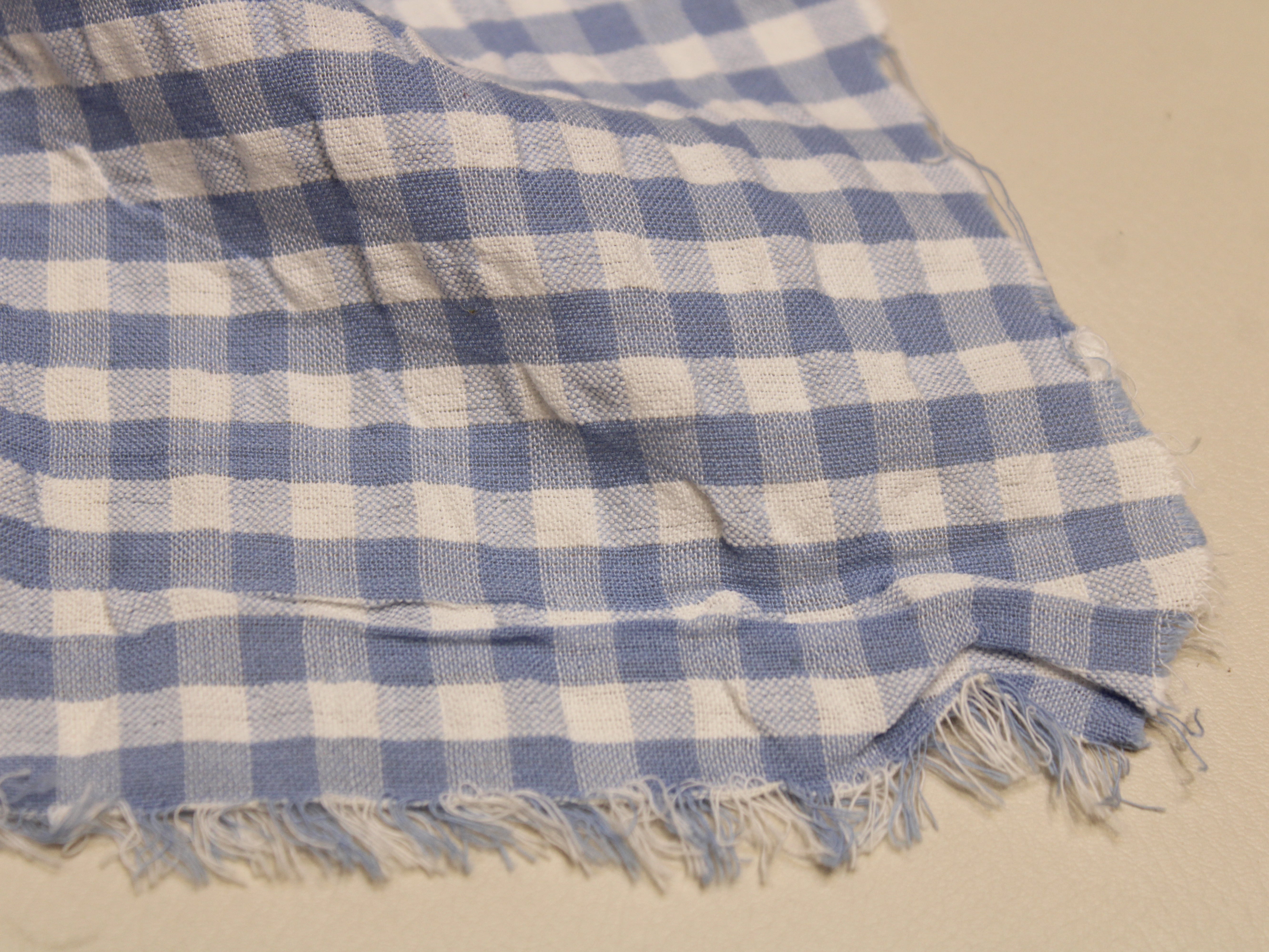 Tissu Seersucker Pur Coton Lavé Qualité 44 Pouces | Seersucker À Carreaux