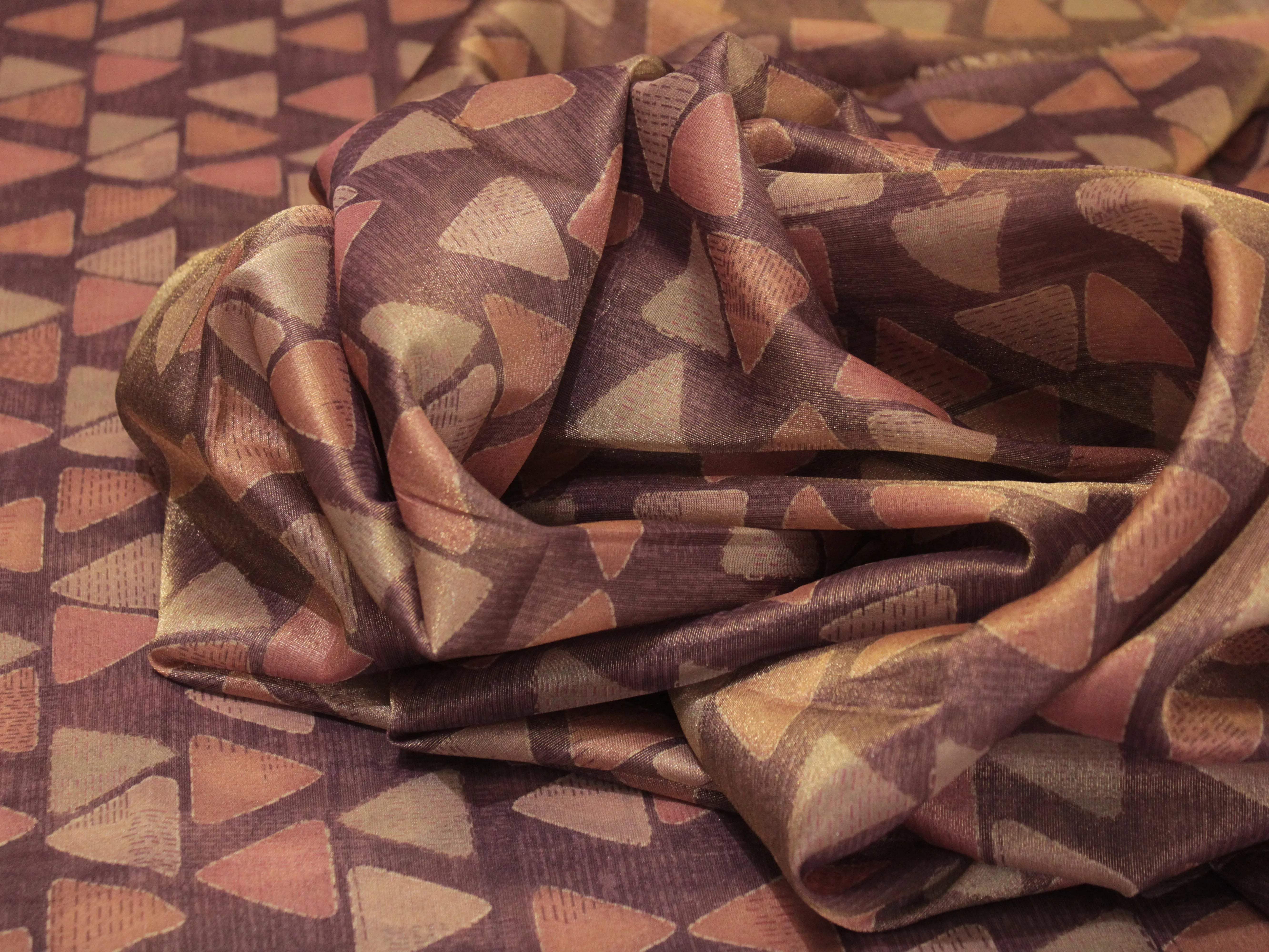 Premium Digital Print Tissue Fabric - M'Foks