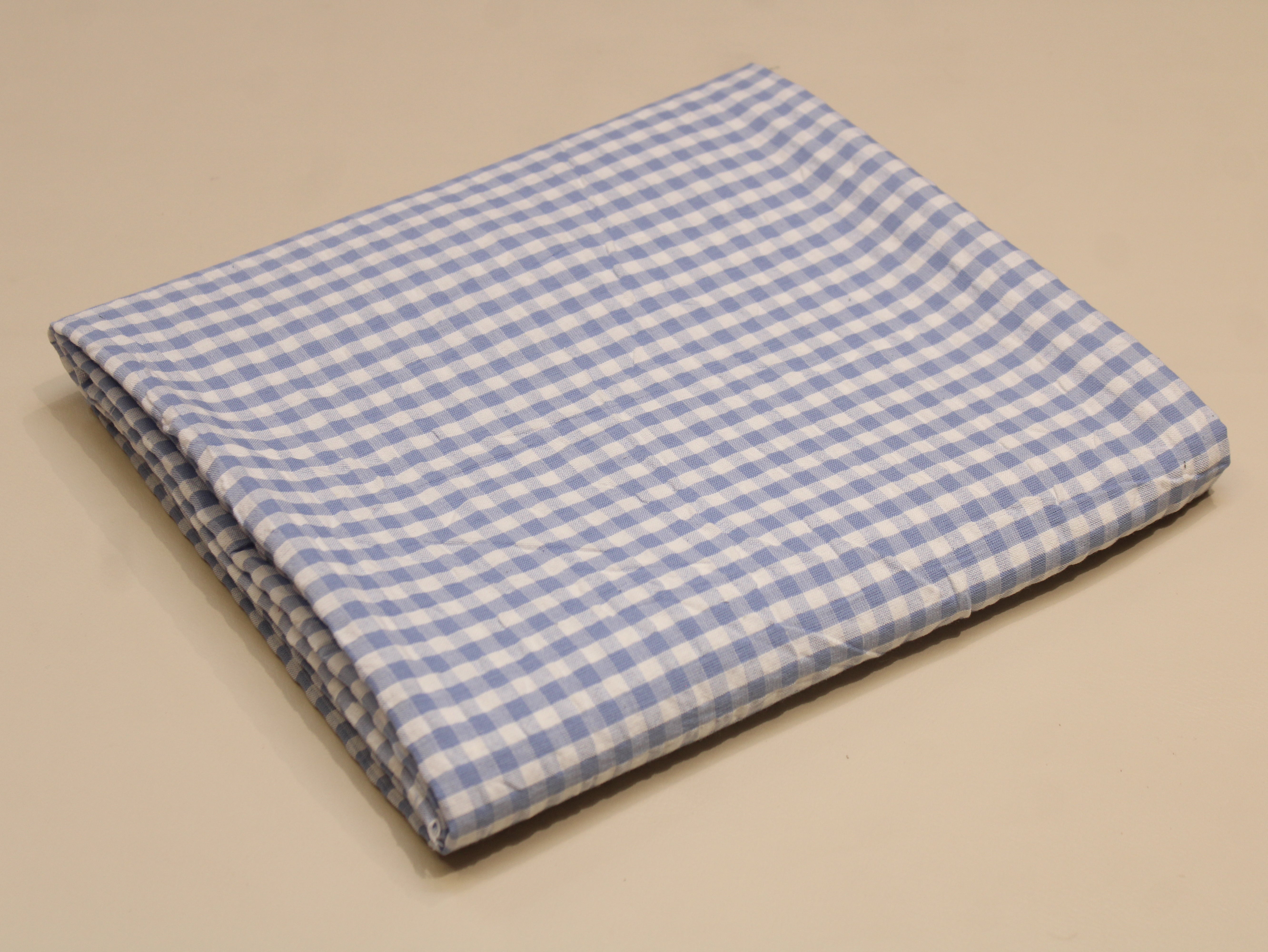 Tissu Seersucker Pur Coton Lavé Qualité 44 Pouces | Seersucker À Carreaux
