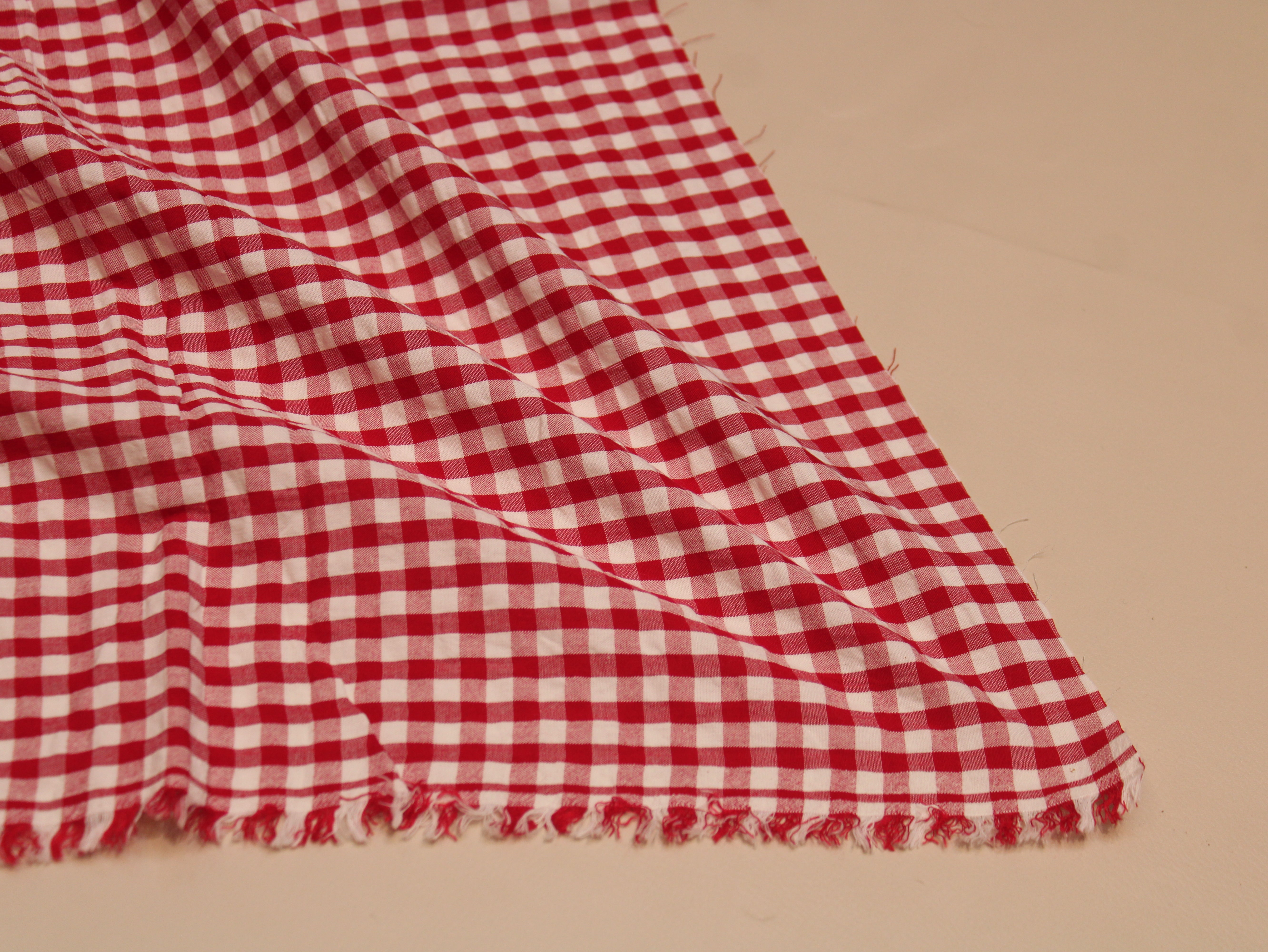 Tissu Seersucker Pur Coton Lavé Qualité 44 Pouces | Seersucker À Carreaux