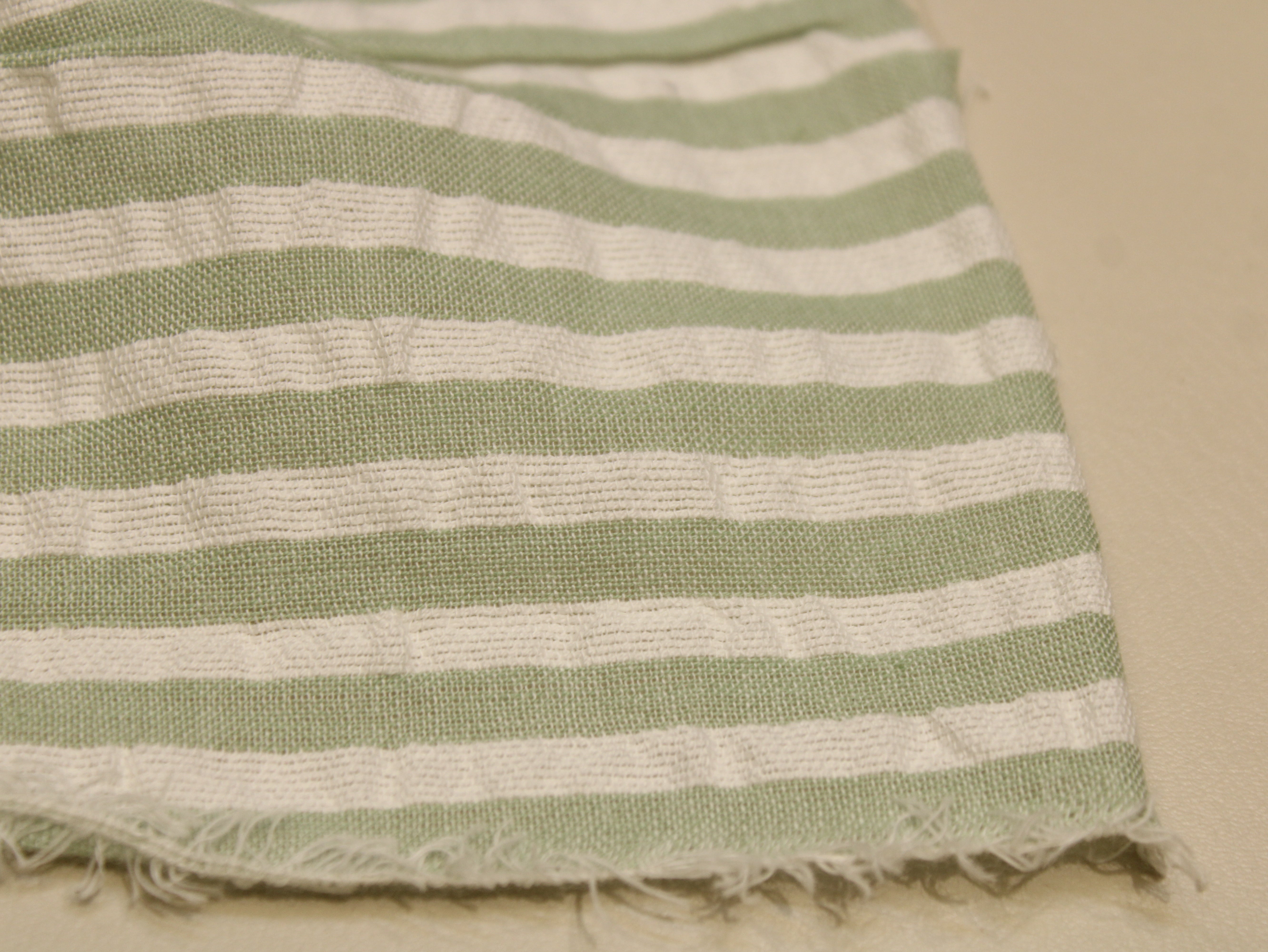 Pure Cotton Yarn Dyed Striped Seersucker Fabric 60 Inch | Premium Washed Quality