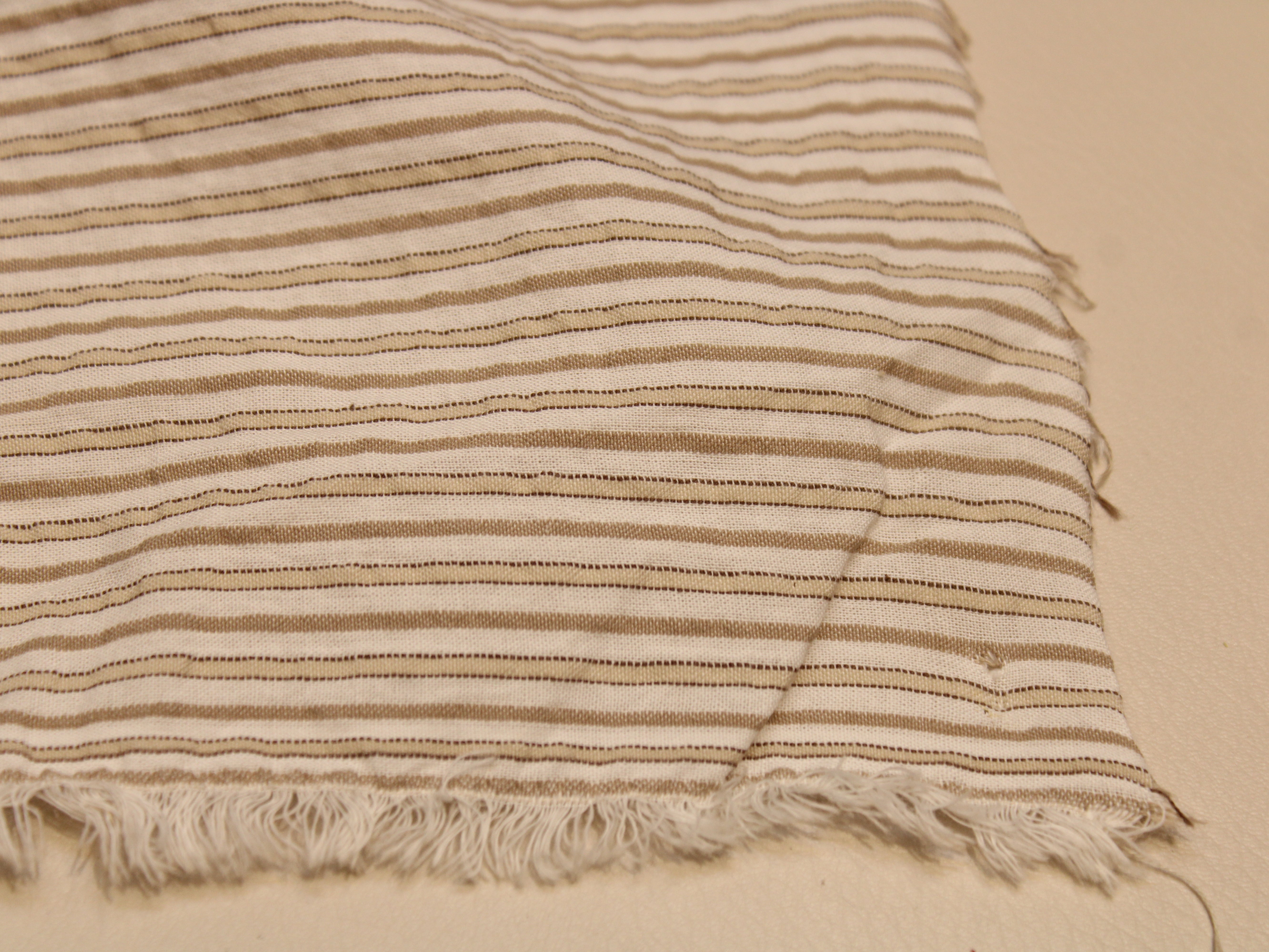 Pure Cotton Yarn Dyed Striped Seersucker Fabric 60 Inch | Premium Washed Quality