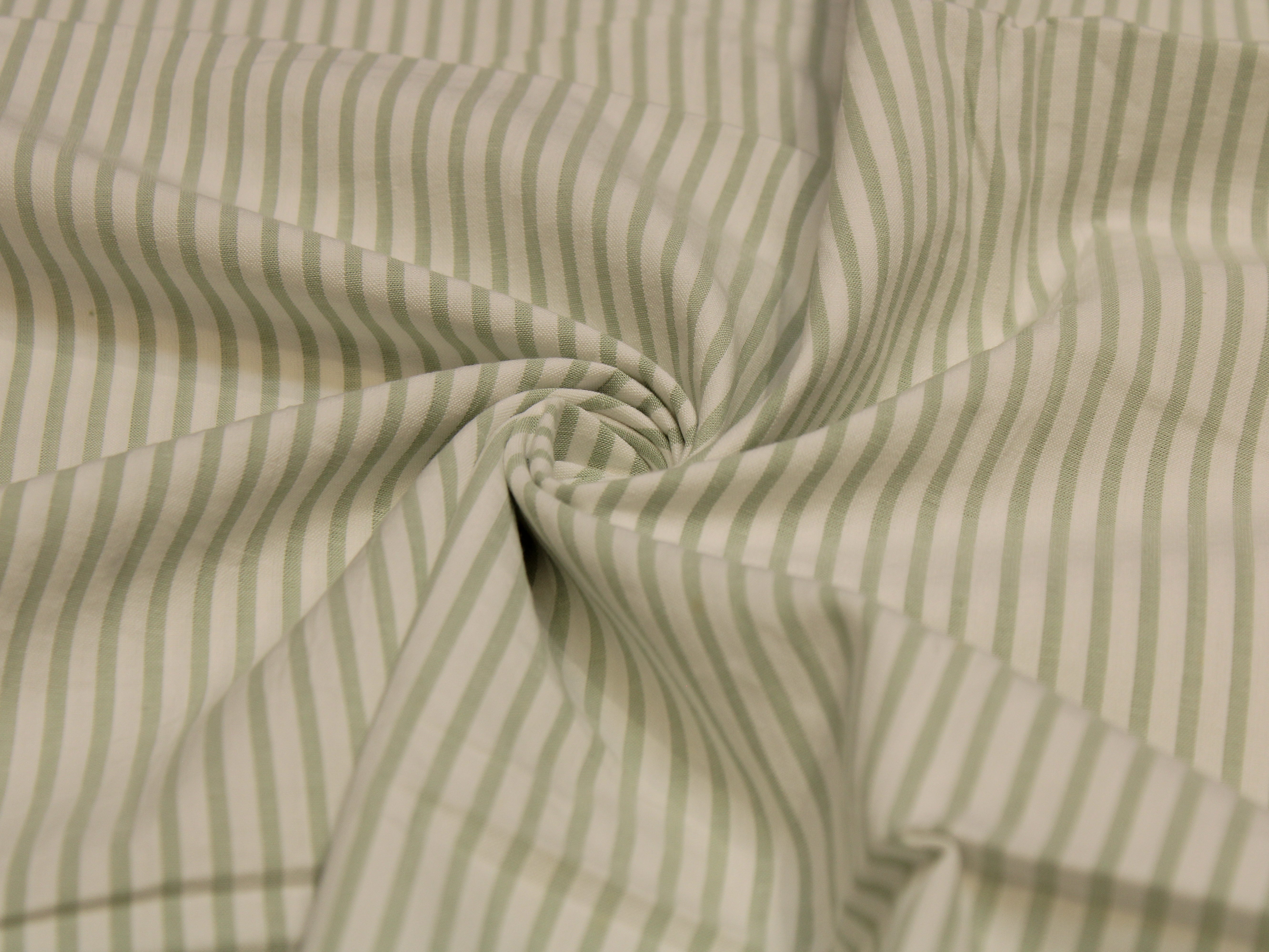 Pure Cotton Stripe Washed Quality Fabric 60 Inch | Premium Yarn-Dyed Striped Cotton