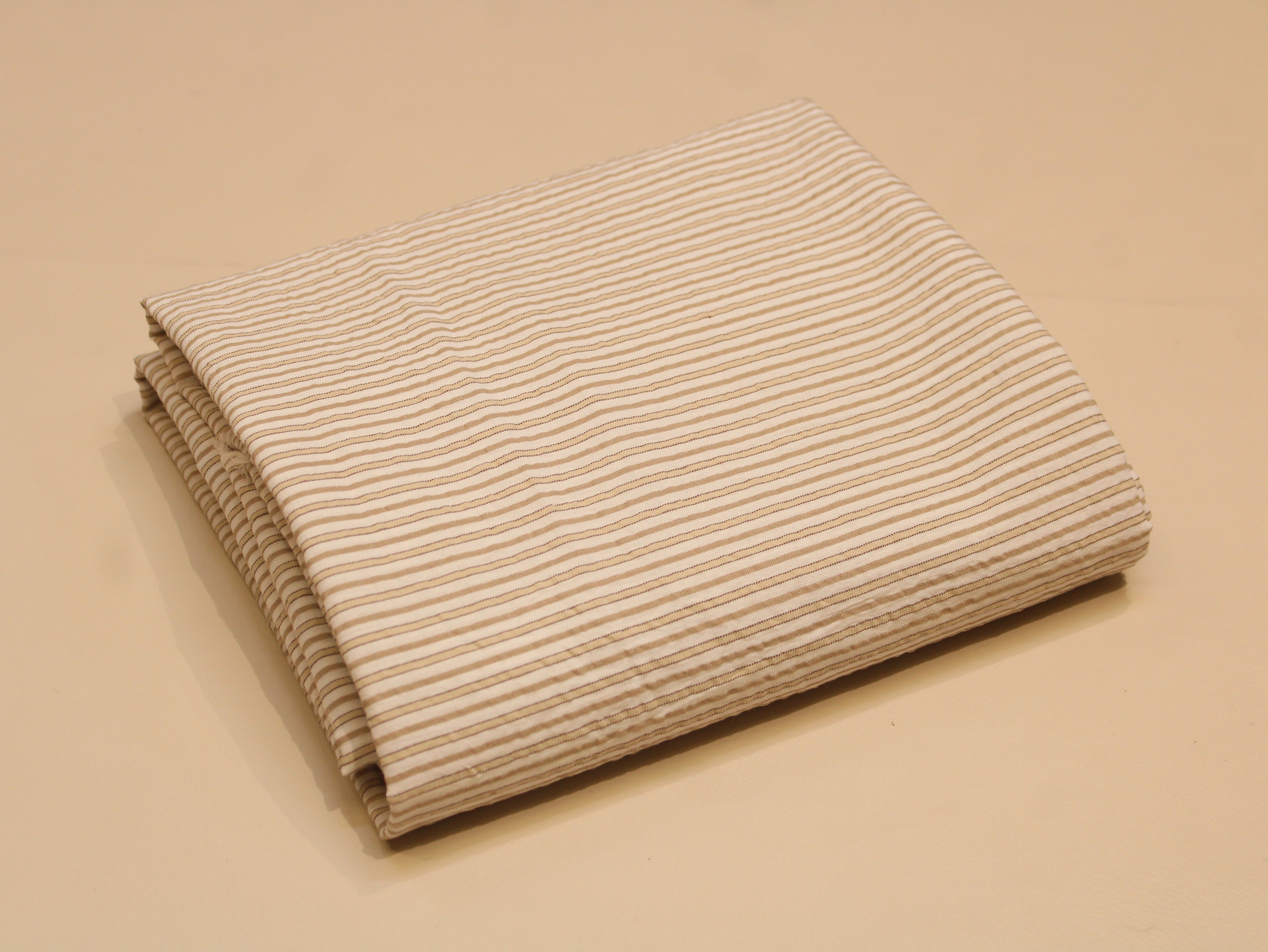 Pure Cotton Yarn Dyed Striped Seersucker Fabric 60 Inch | Premium Washed Quality