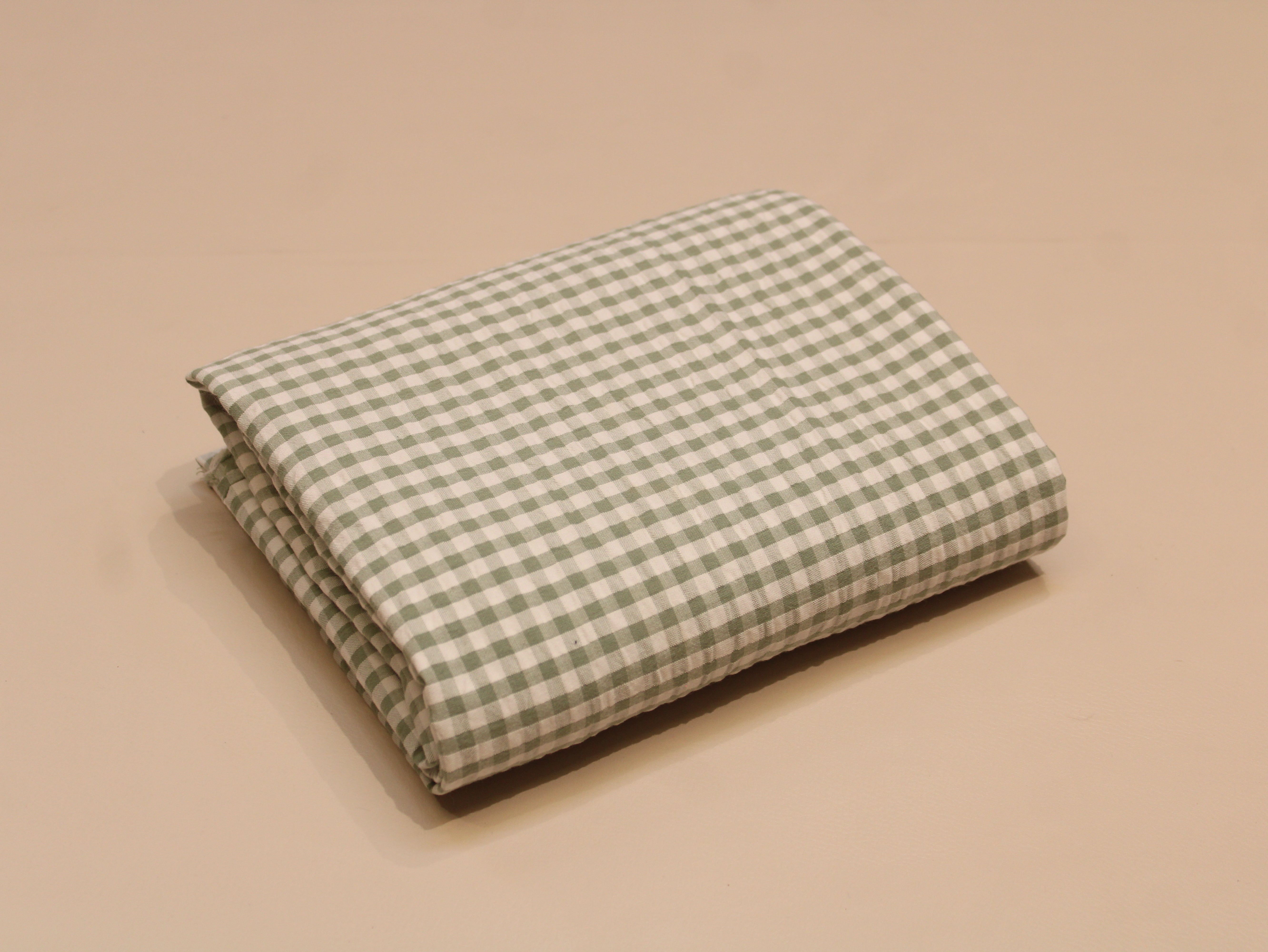 Tissu Seersucker Pur Coton Lavé Qualité 44 Pouces | Seersucker À Carreaux