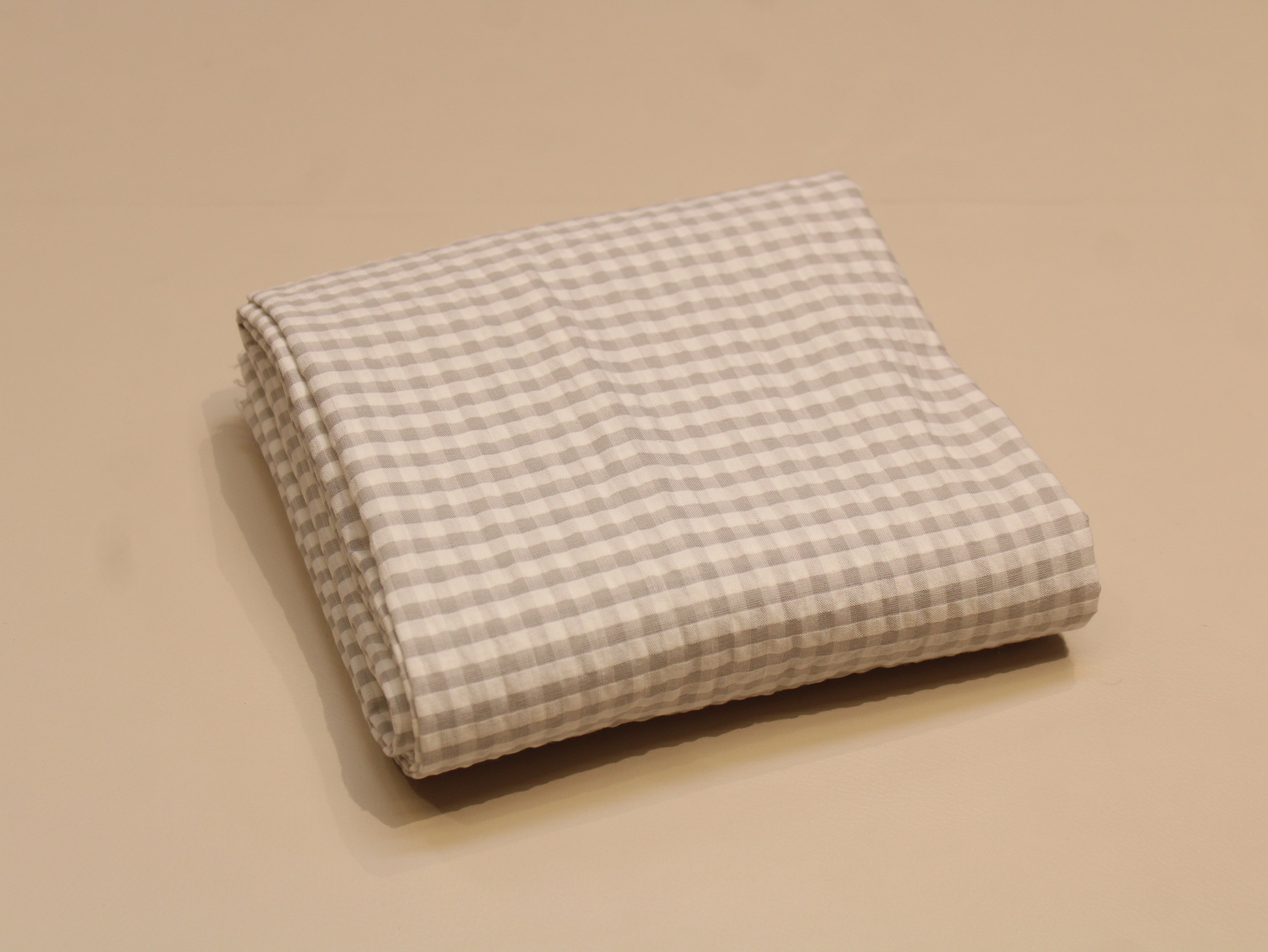 Tissu Seersucker Pur Coton Lavé Qualité 44 Pouces | Seersucker À Carreaux