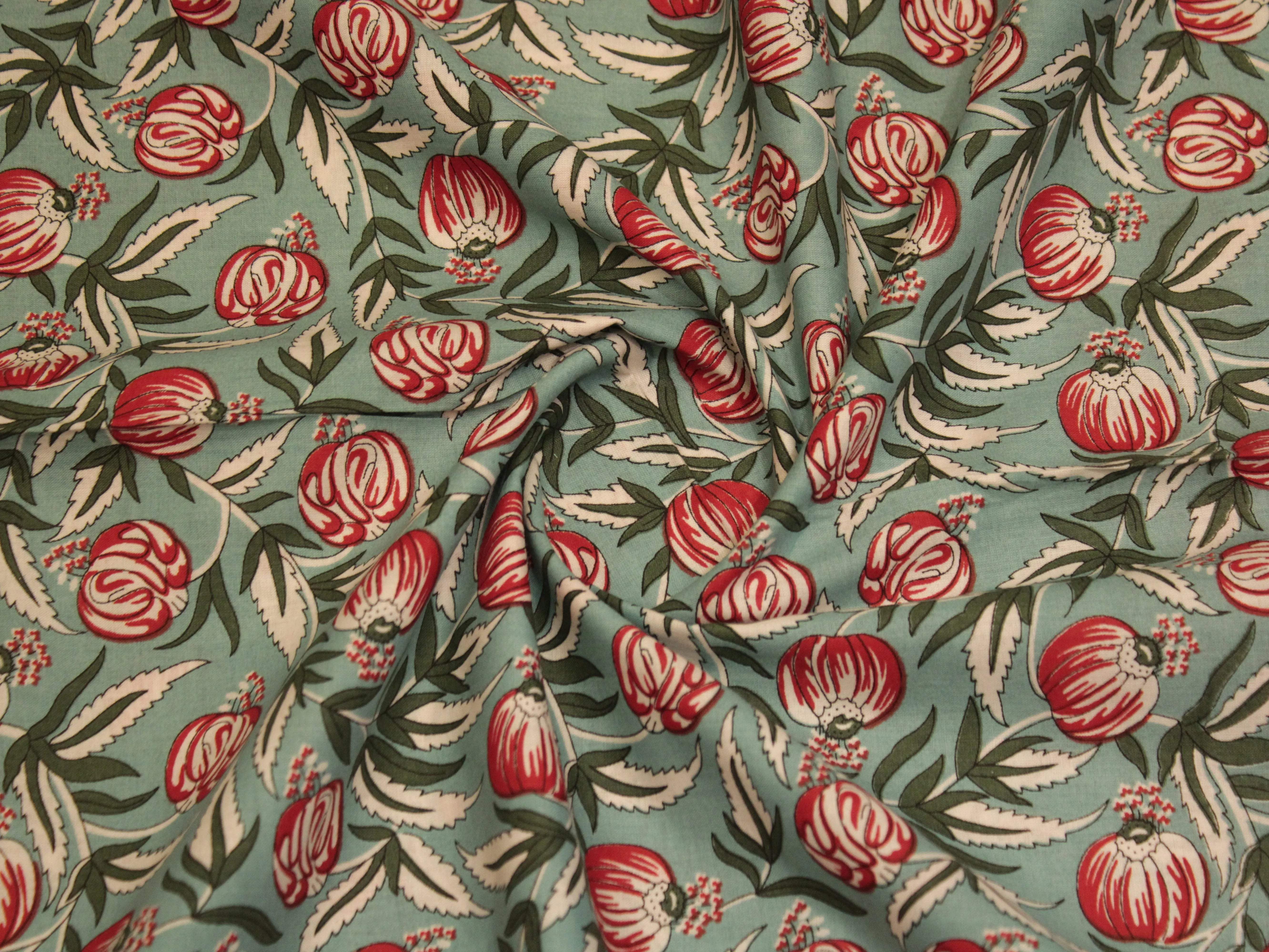 Euphoric cotton printed fabric by M'Foks - M'Foks