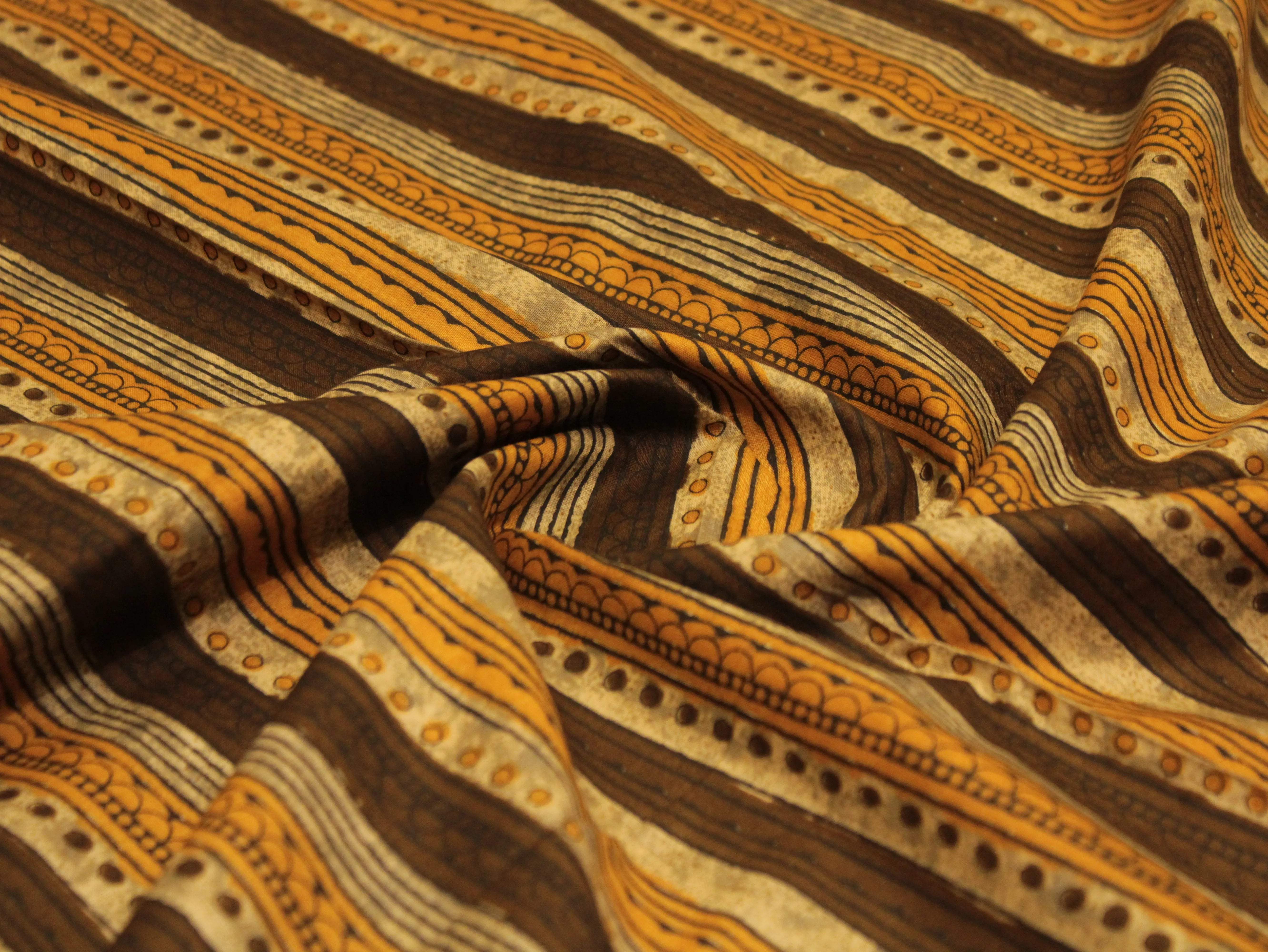 Euphoric cotton printed fabric by M'Foks - M'Foks