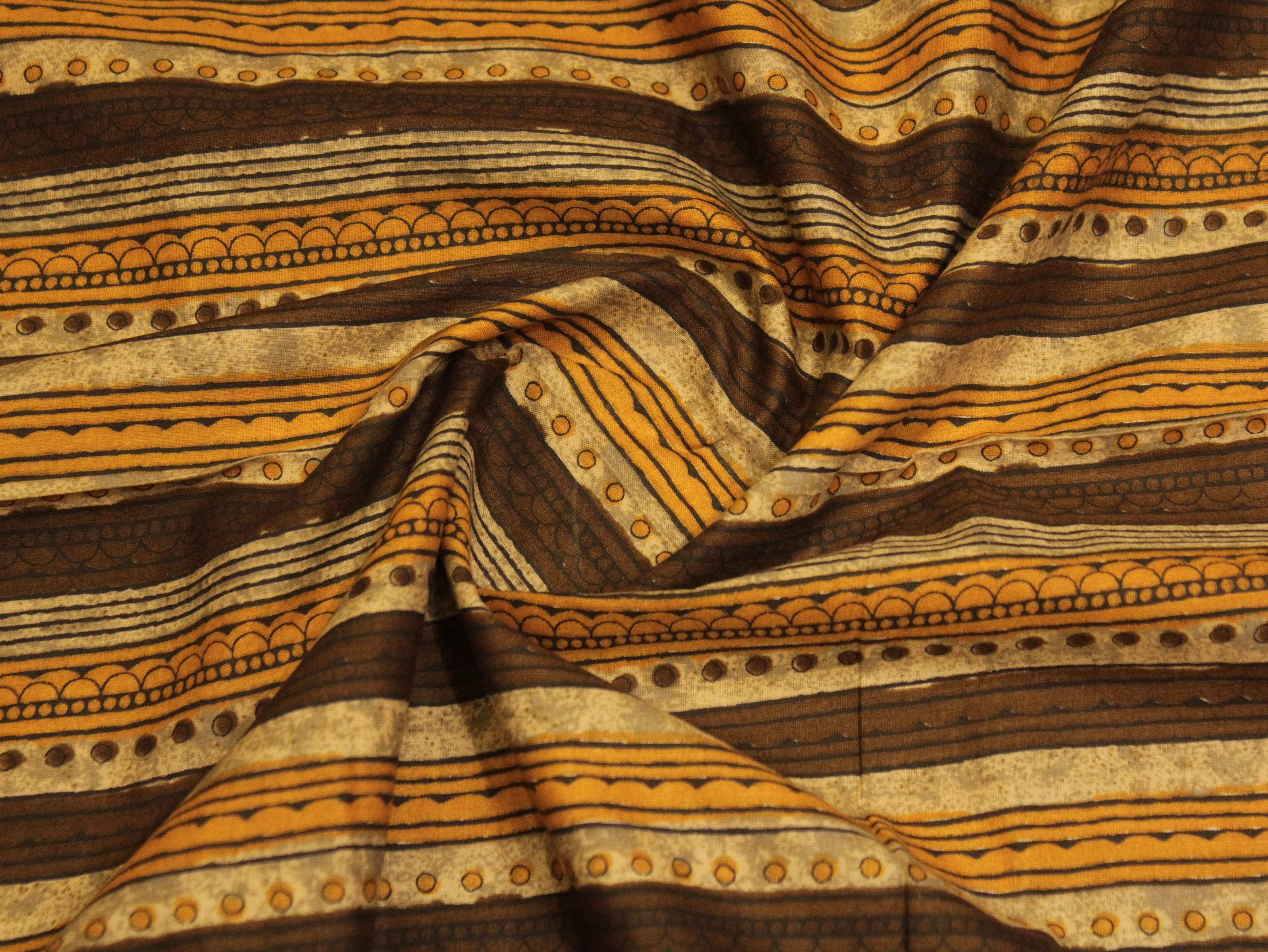 Euphoric cotton printed fabric by M'Foks - M'Foks