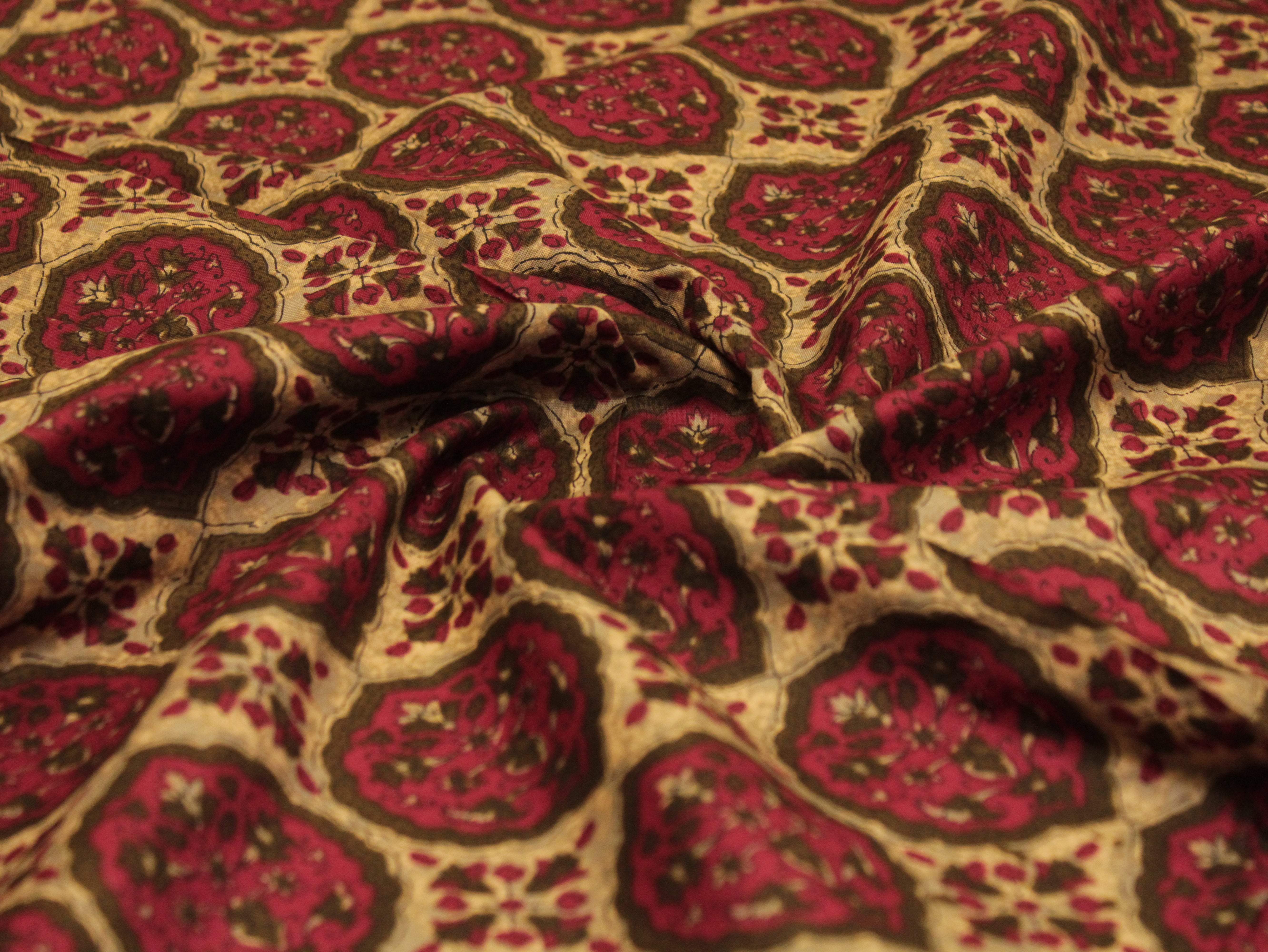 Euphoric cotton printed fabric by M'Foks - M'Foks