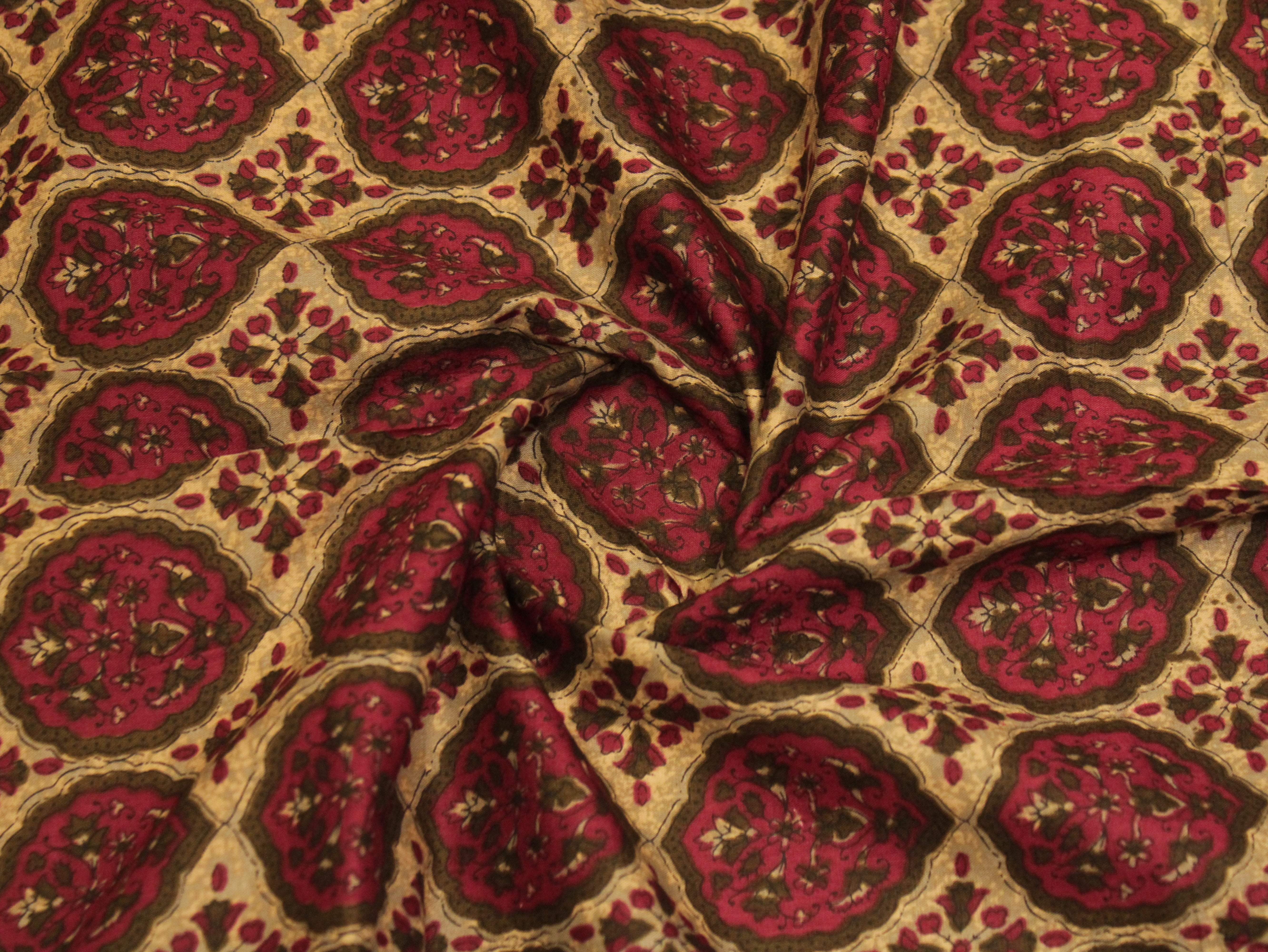 Euphoric cotton printed fabric by M'Foks - M'Foks