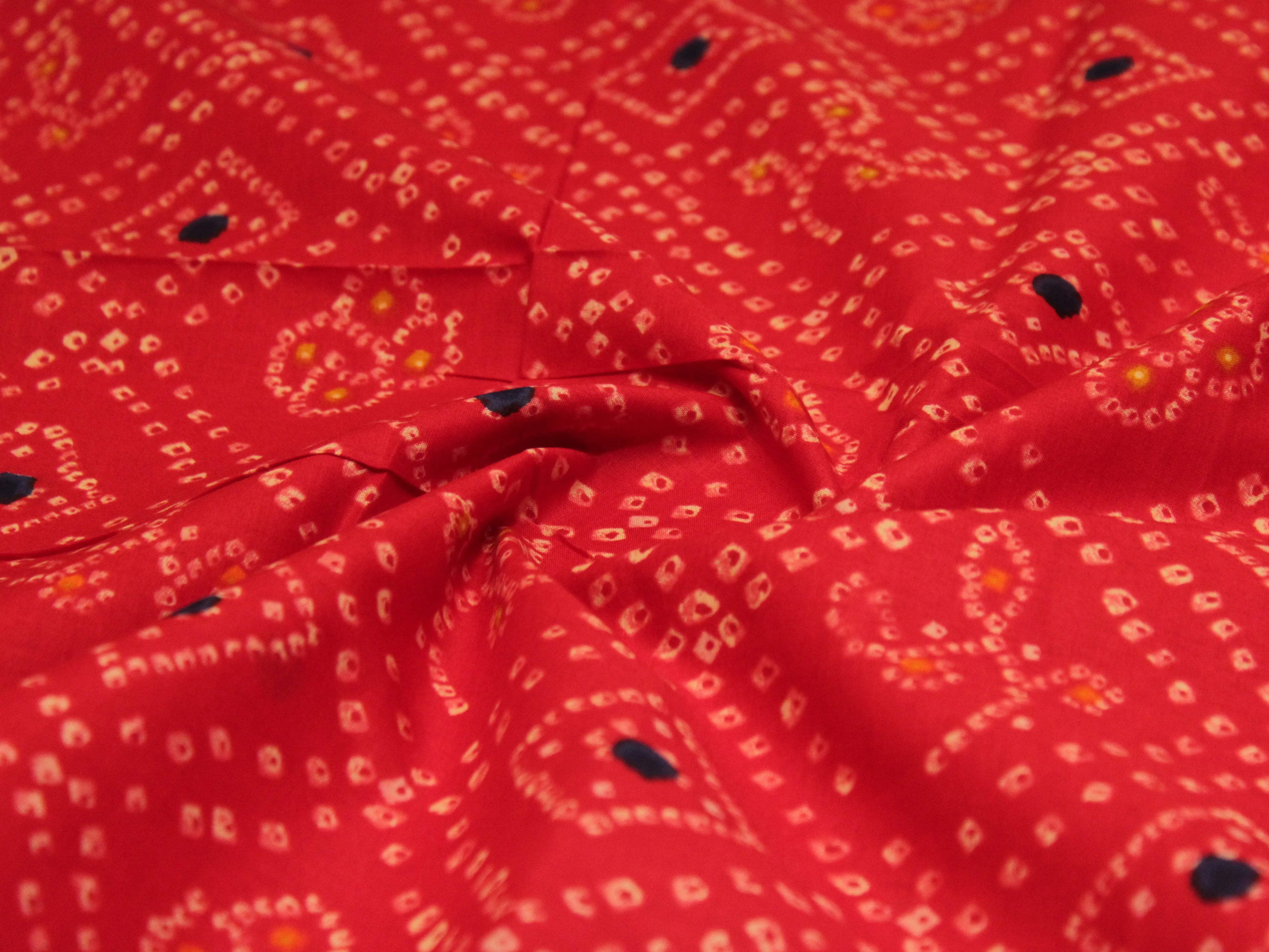 Euphoric cotton printed fabric by M'Foks - M'Foks