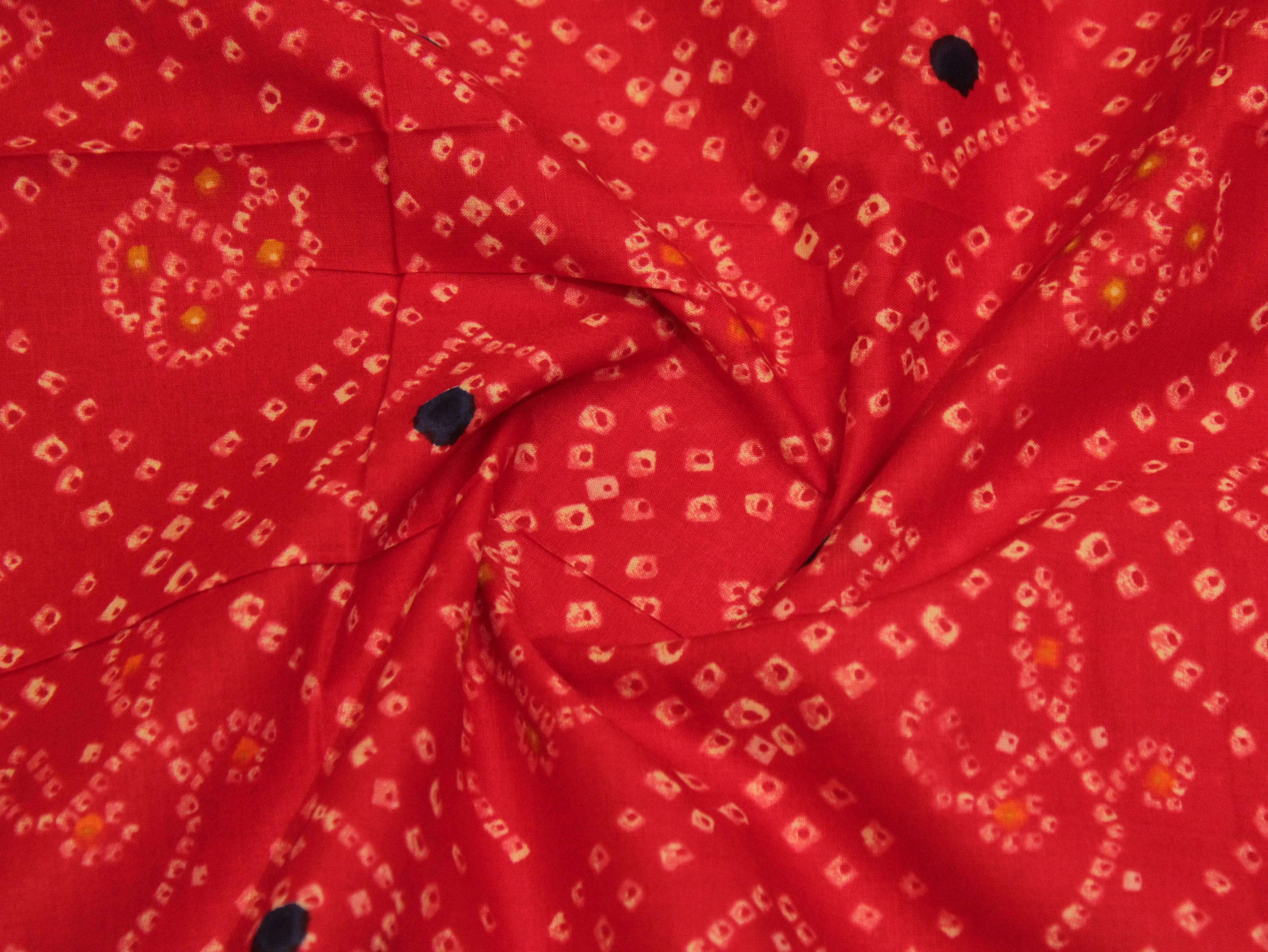 Euphoric cotton printed fabric by M'Foks - M'Foks
