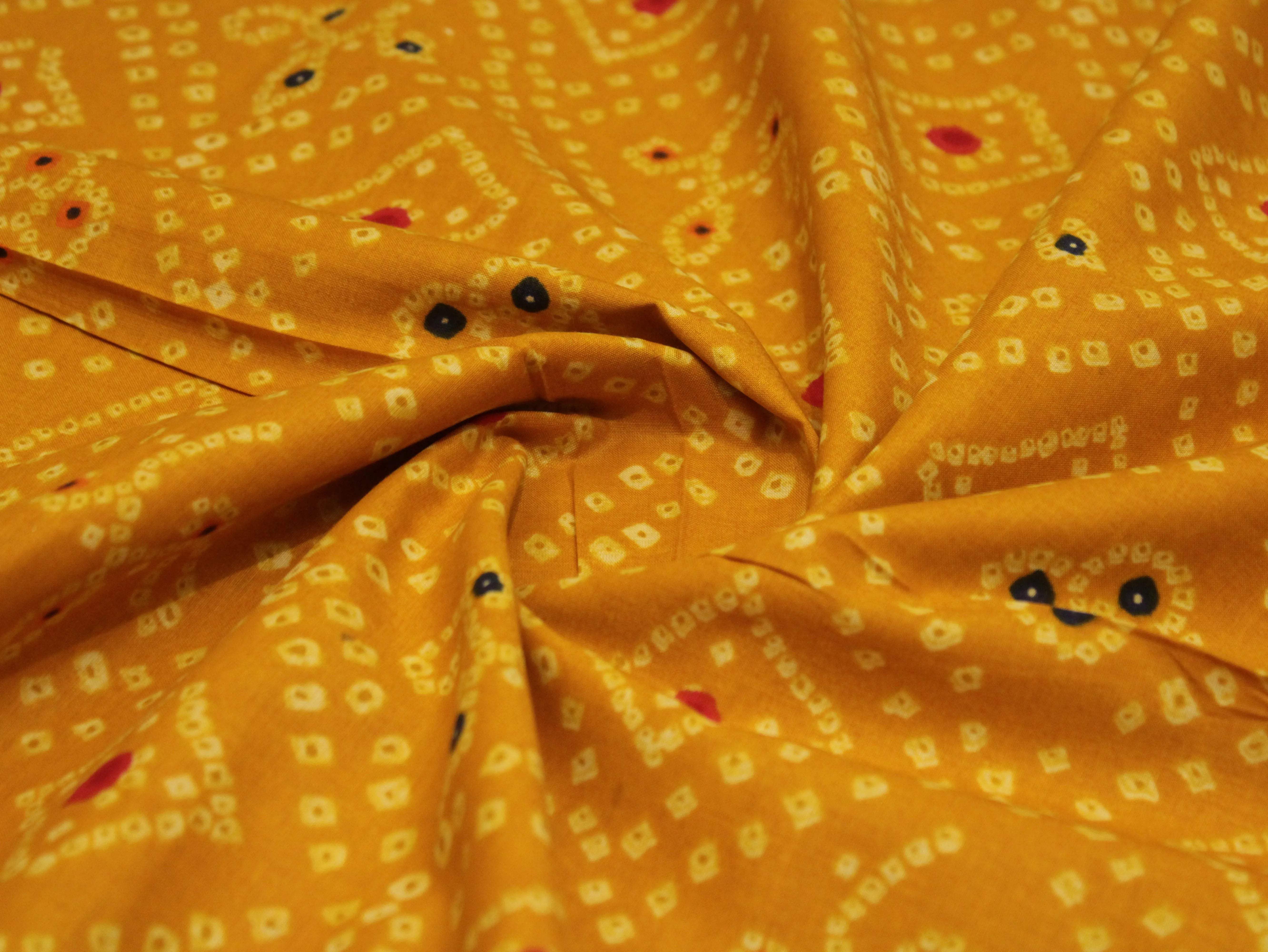 Euphoric cotton printed fabric by M'Foks - M'Foks