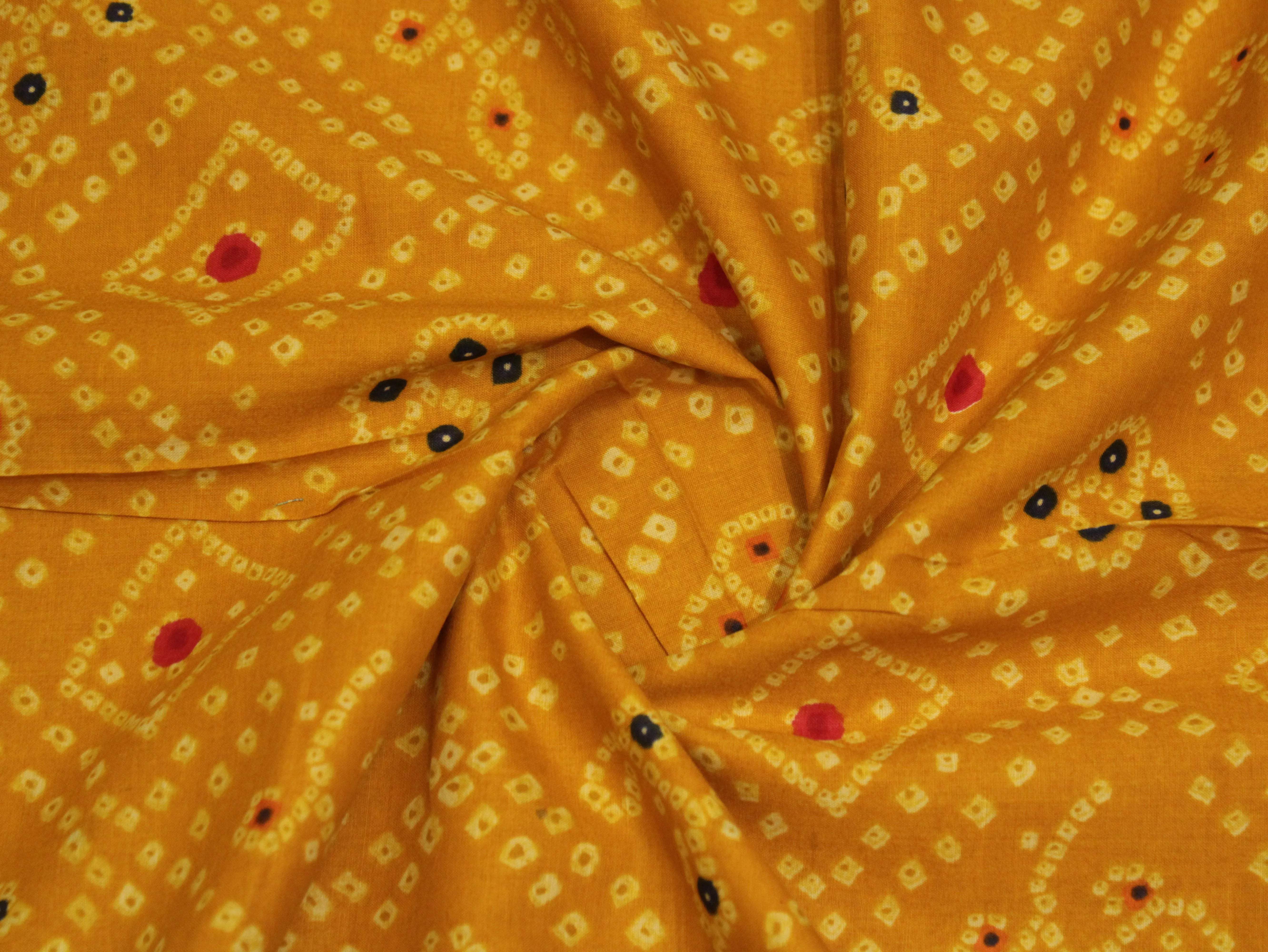 Euphoric cotton printed fabric by M'Foks - M'Foks