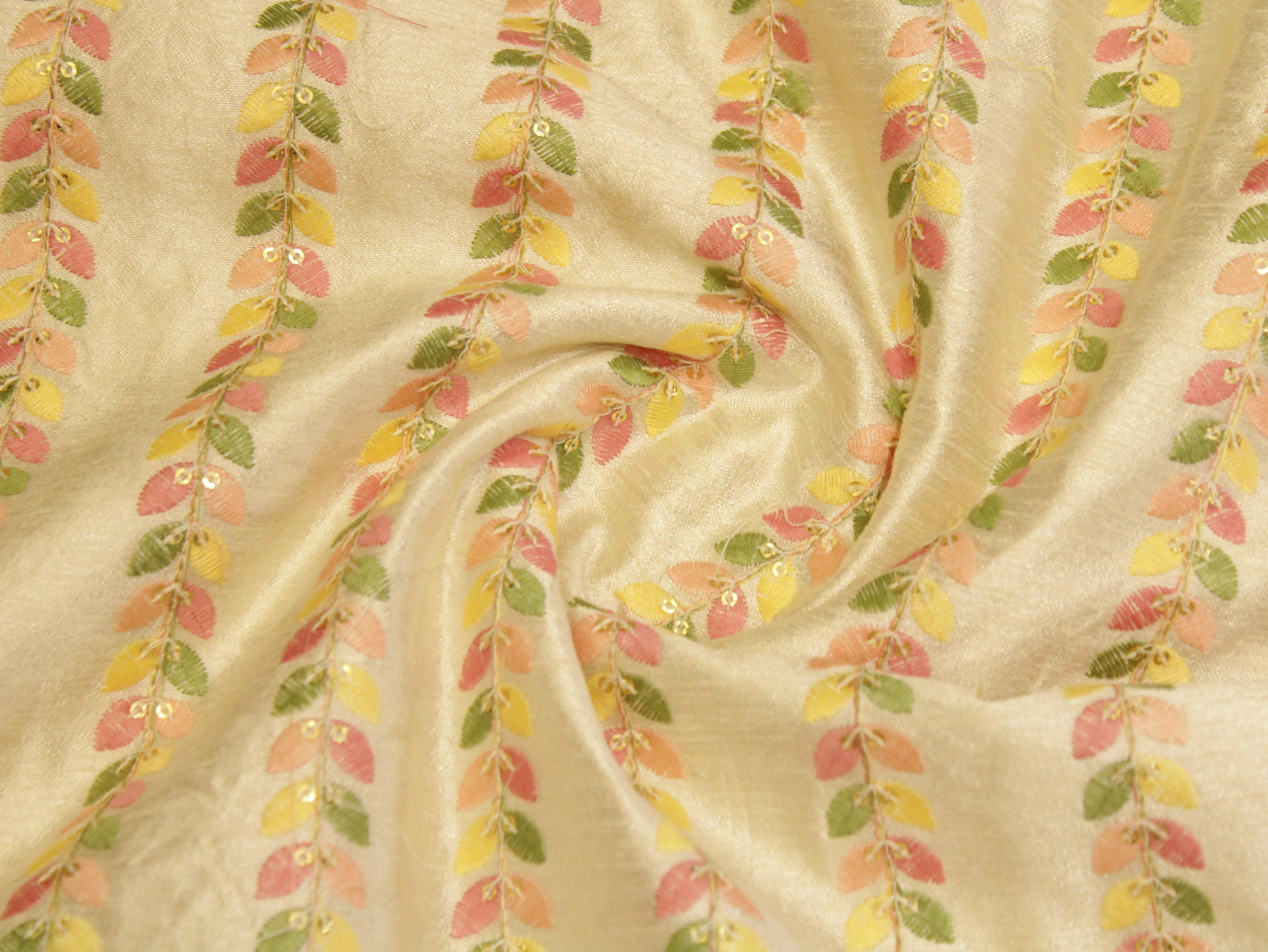 Premium Phantom Silk Thread Work Fabric - M'Foks