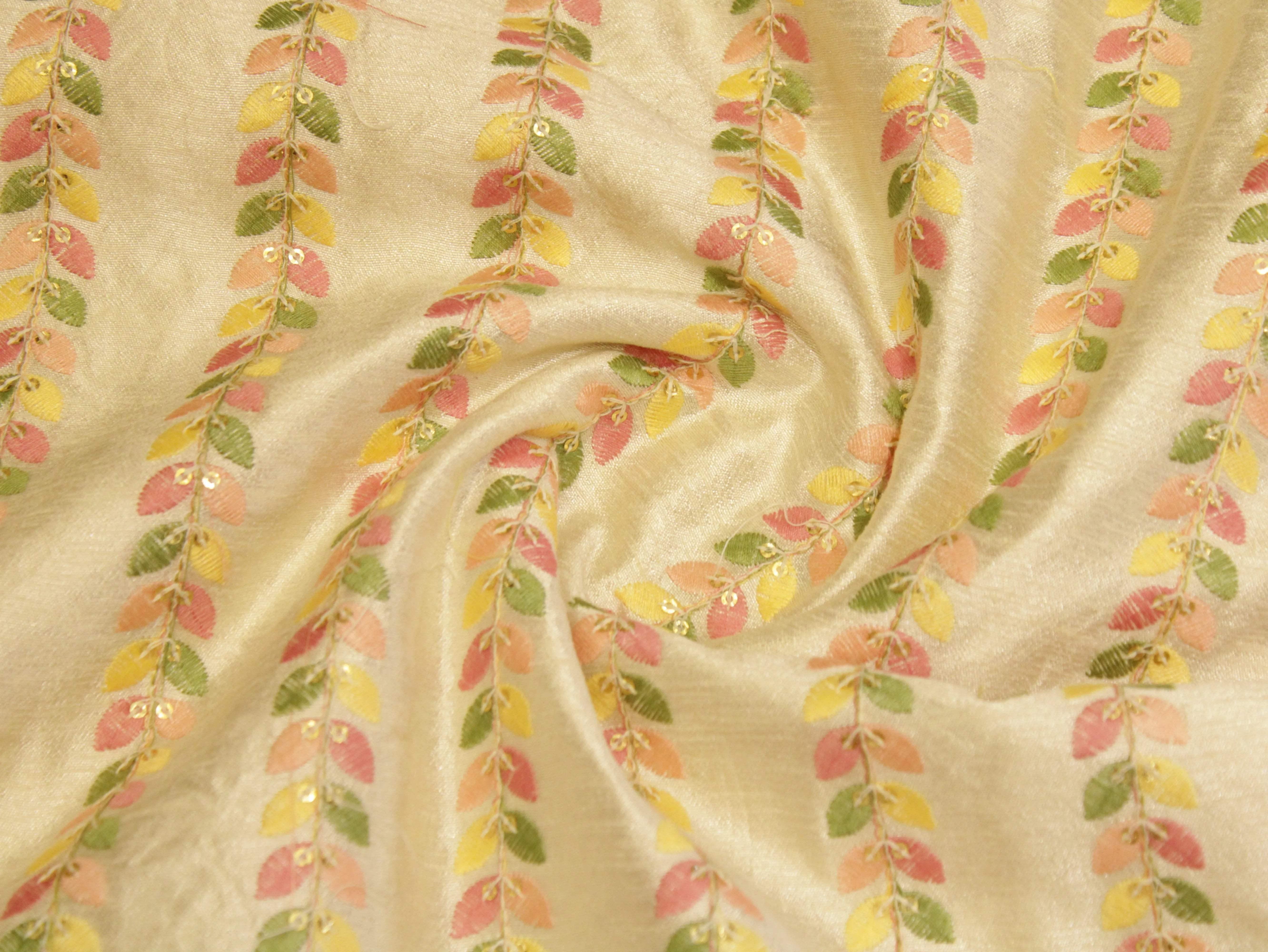 Premium Phantom Silk Thread Work Fabric - M'Foks