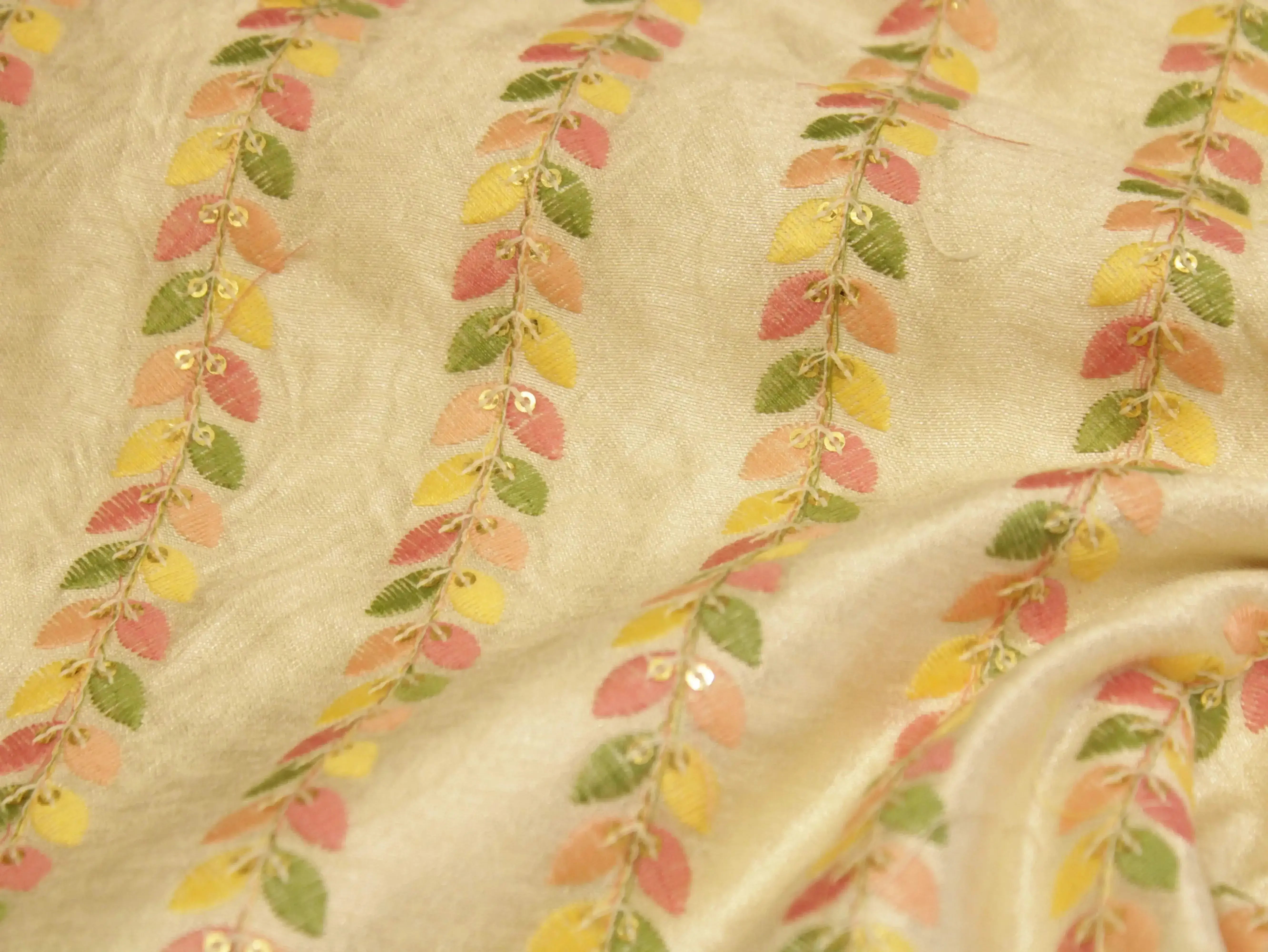 Premium Phantom Silk Thread Work Fabric - M'Foks