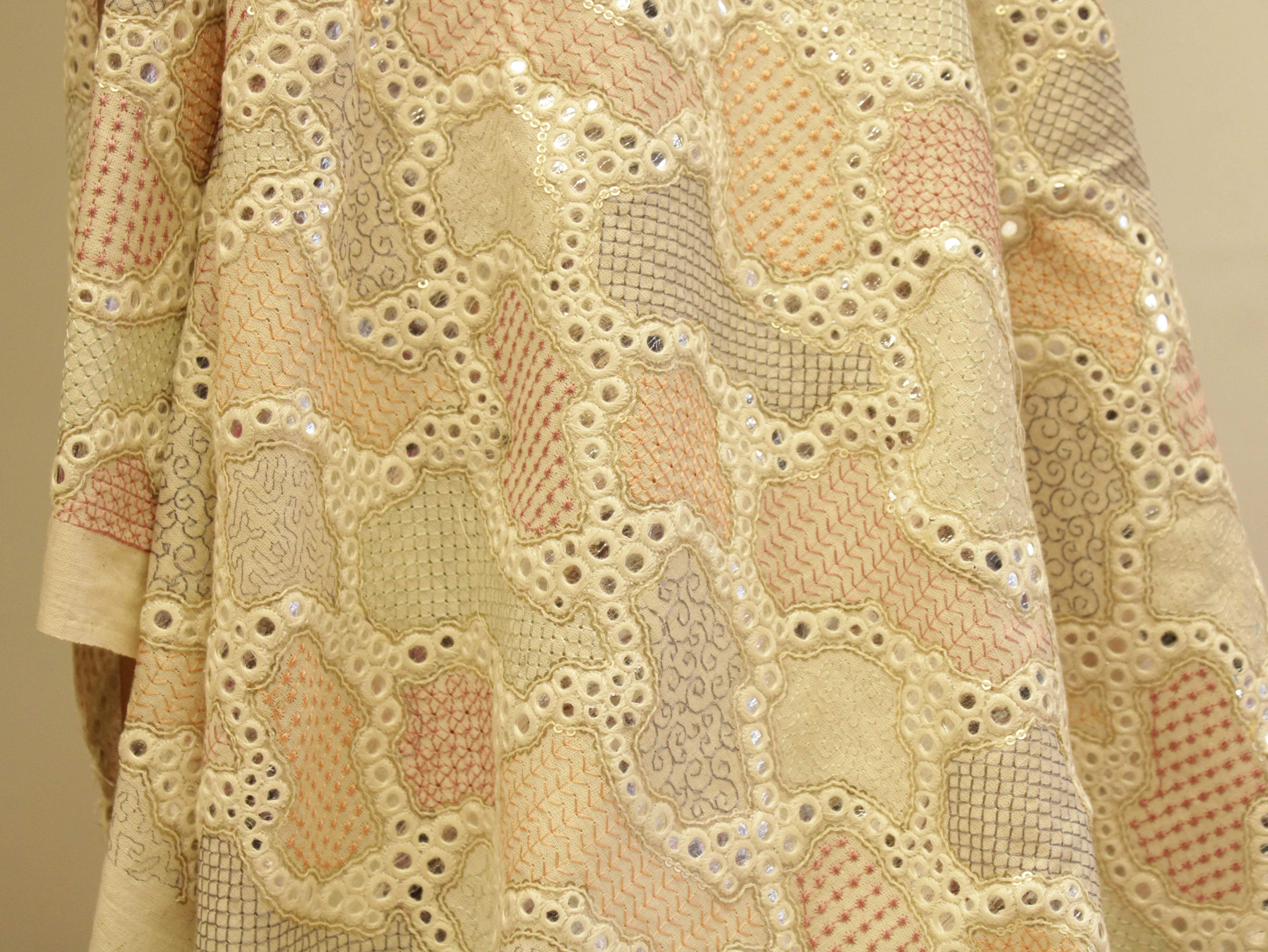 Premium Thread Work Fabric for Indowestern & Family Ensembles - M'Foks