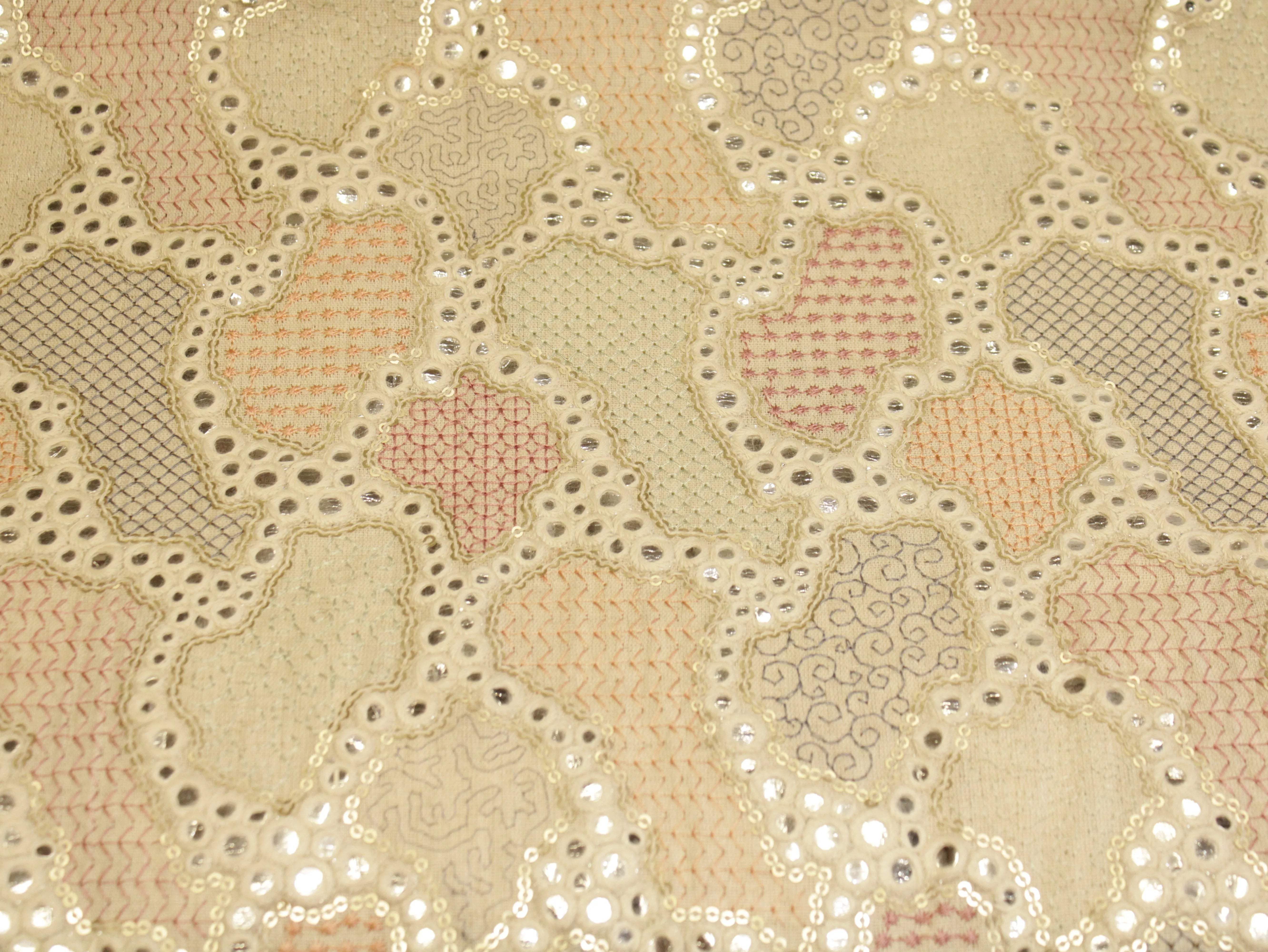 Premium Thread Work Fabric for Indowestern & Family Ensembles - M'Foks