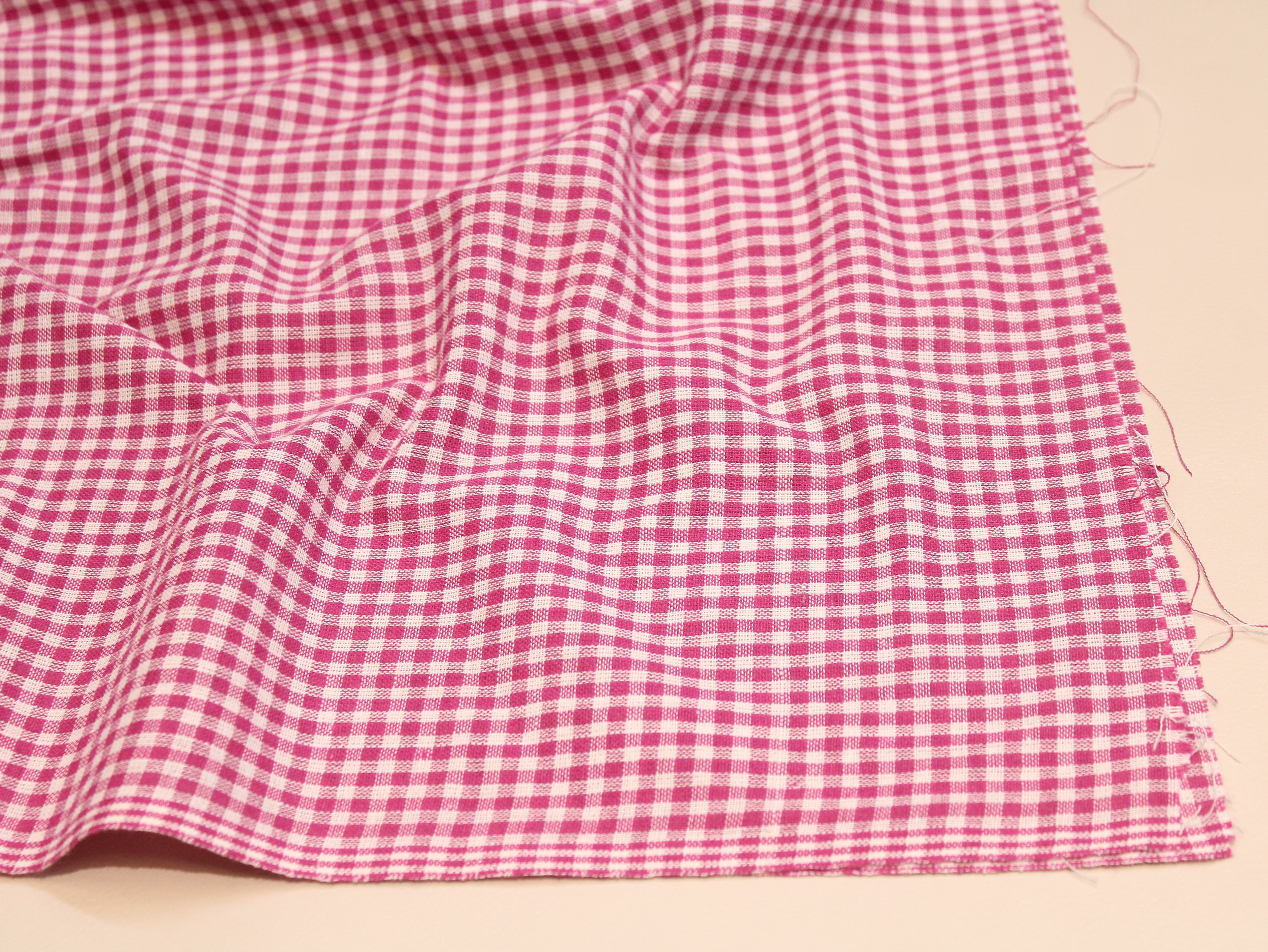 Tissu Seersucker Pur Coton Lavé Qualité 44 Pouces | Seersucker À Carreaux
