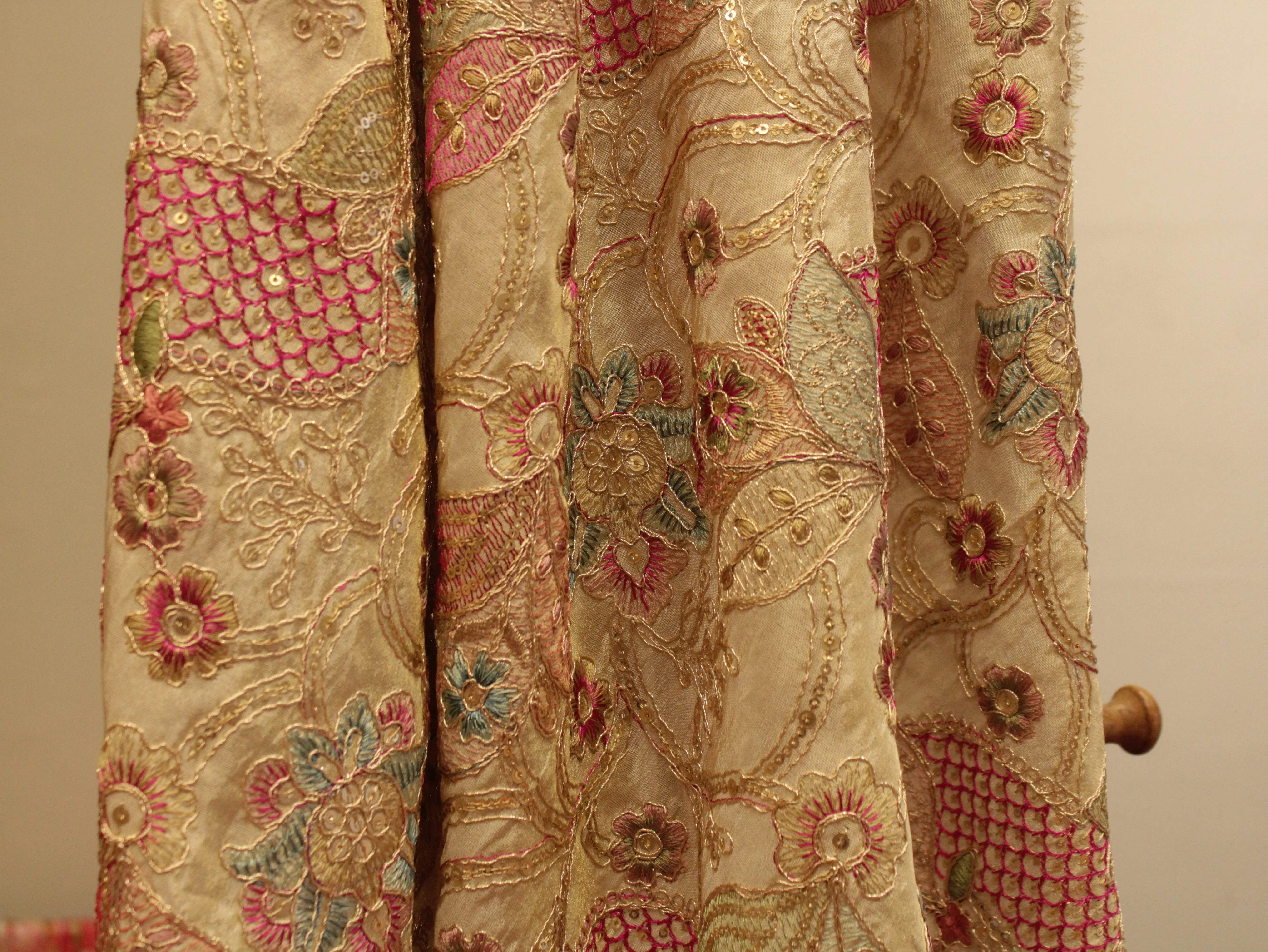 Premium Thread Work Fabric for Indowestern & Family Ensembles - M'Foks