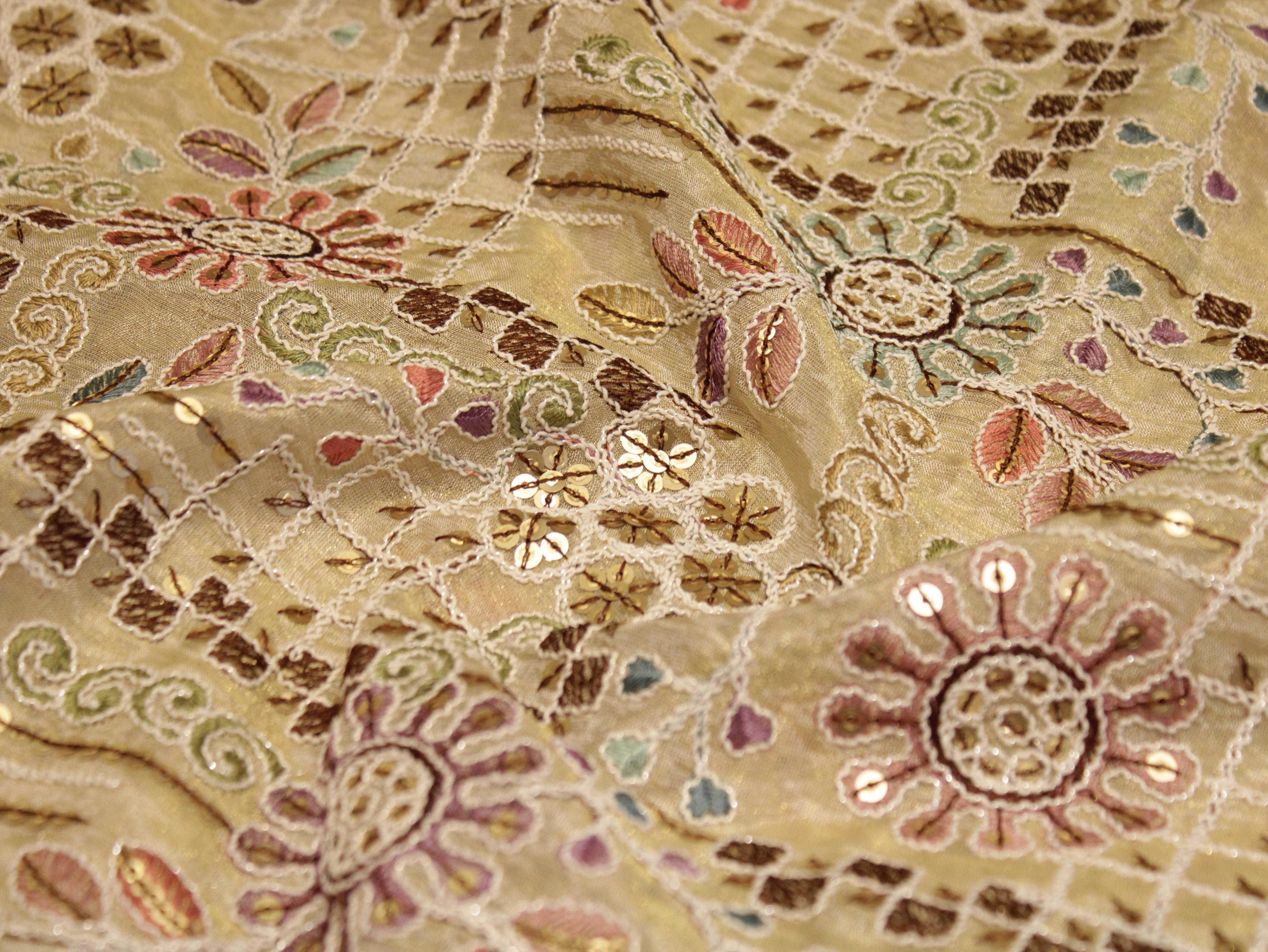 Premium Thread Work Fabric for Indowestern & Family Ensembles - M'Foks