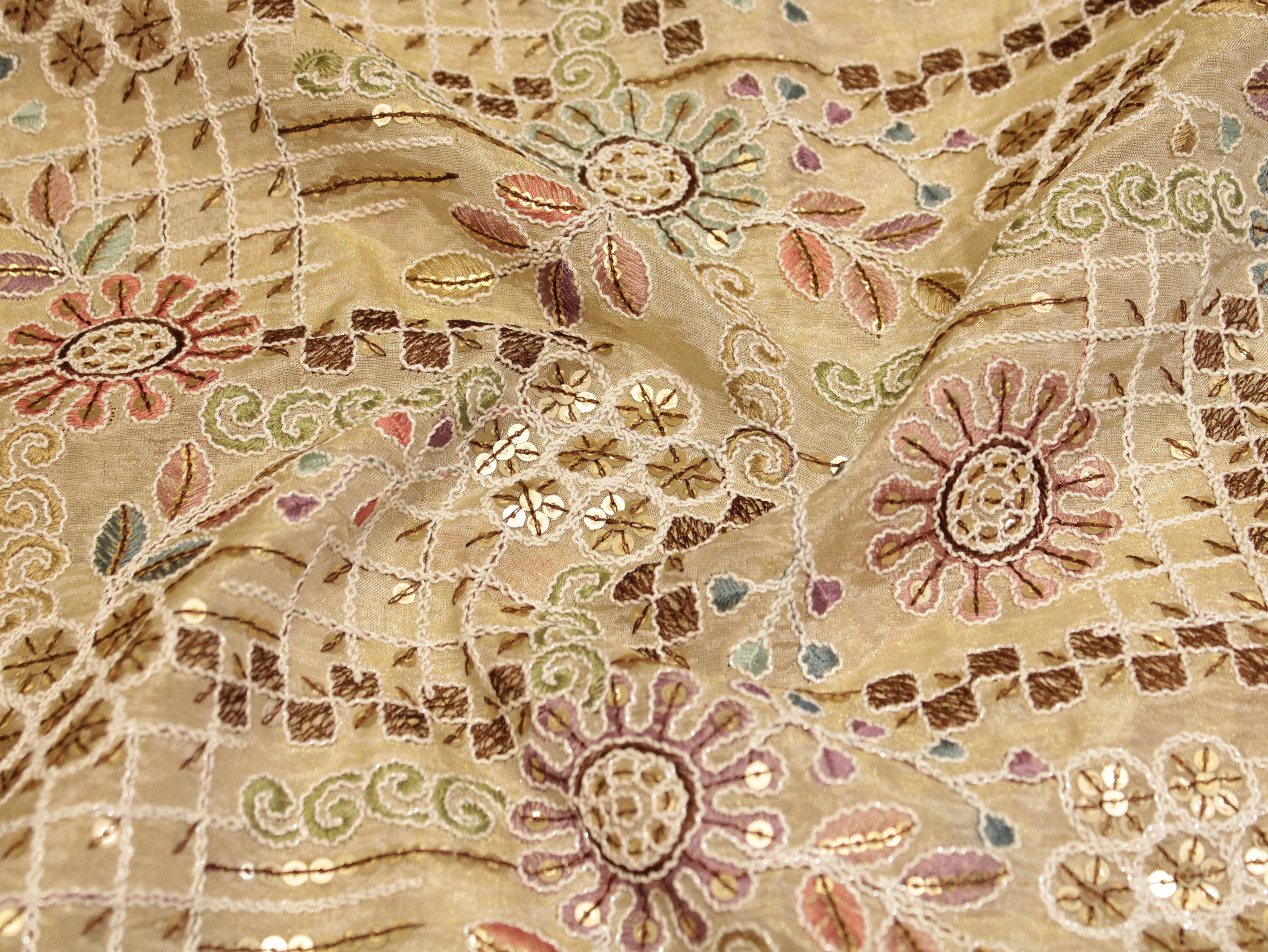 Premium Thread Work Fabric for Indowestern & Family Ensembles - M'Foks