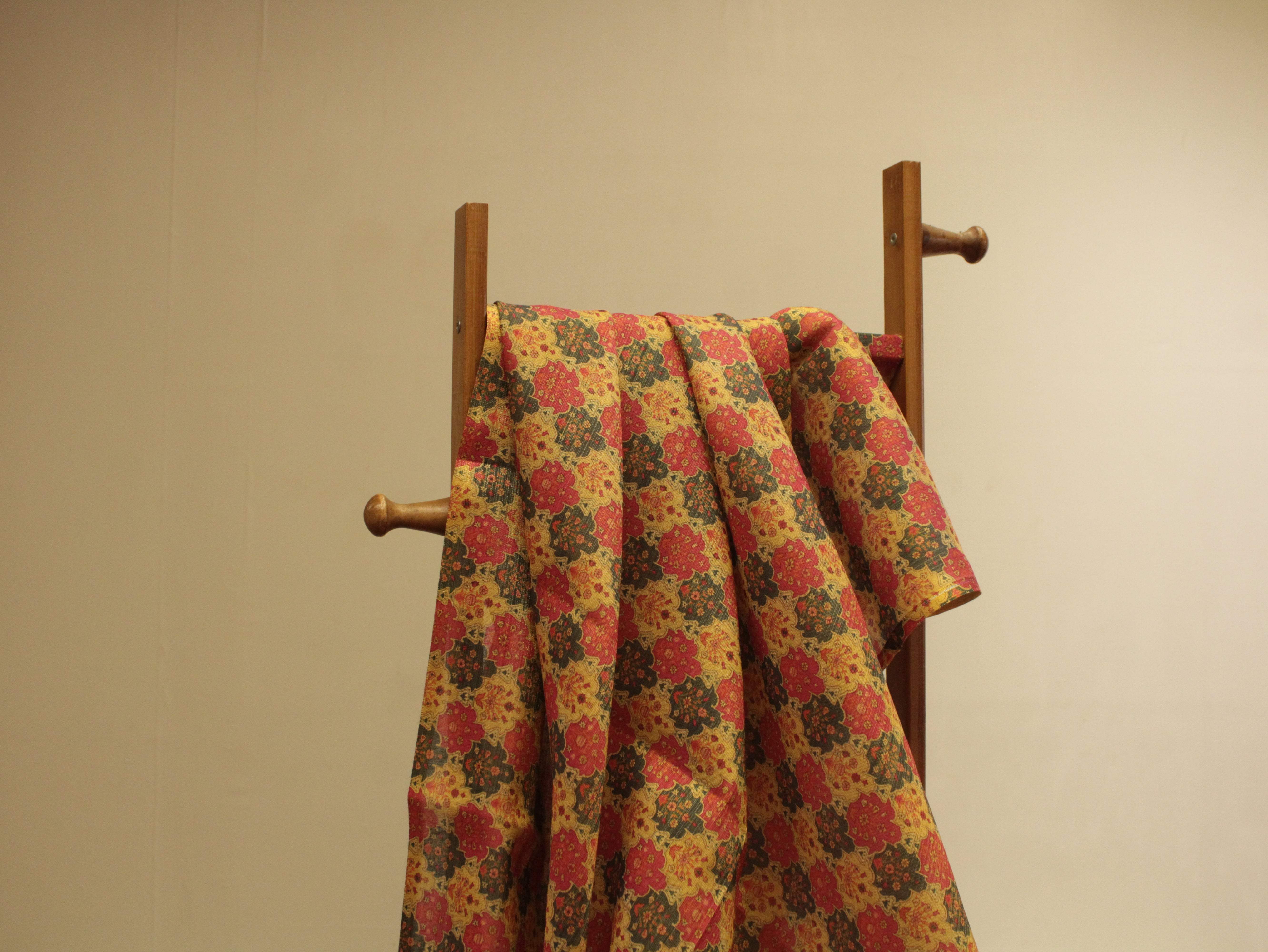 Premium Digital Print Tissue Fabric - M'Foks