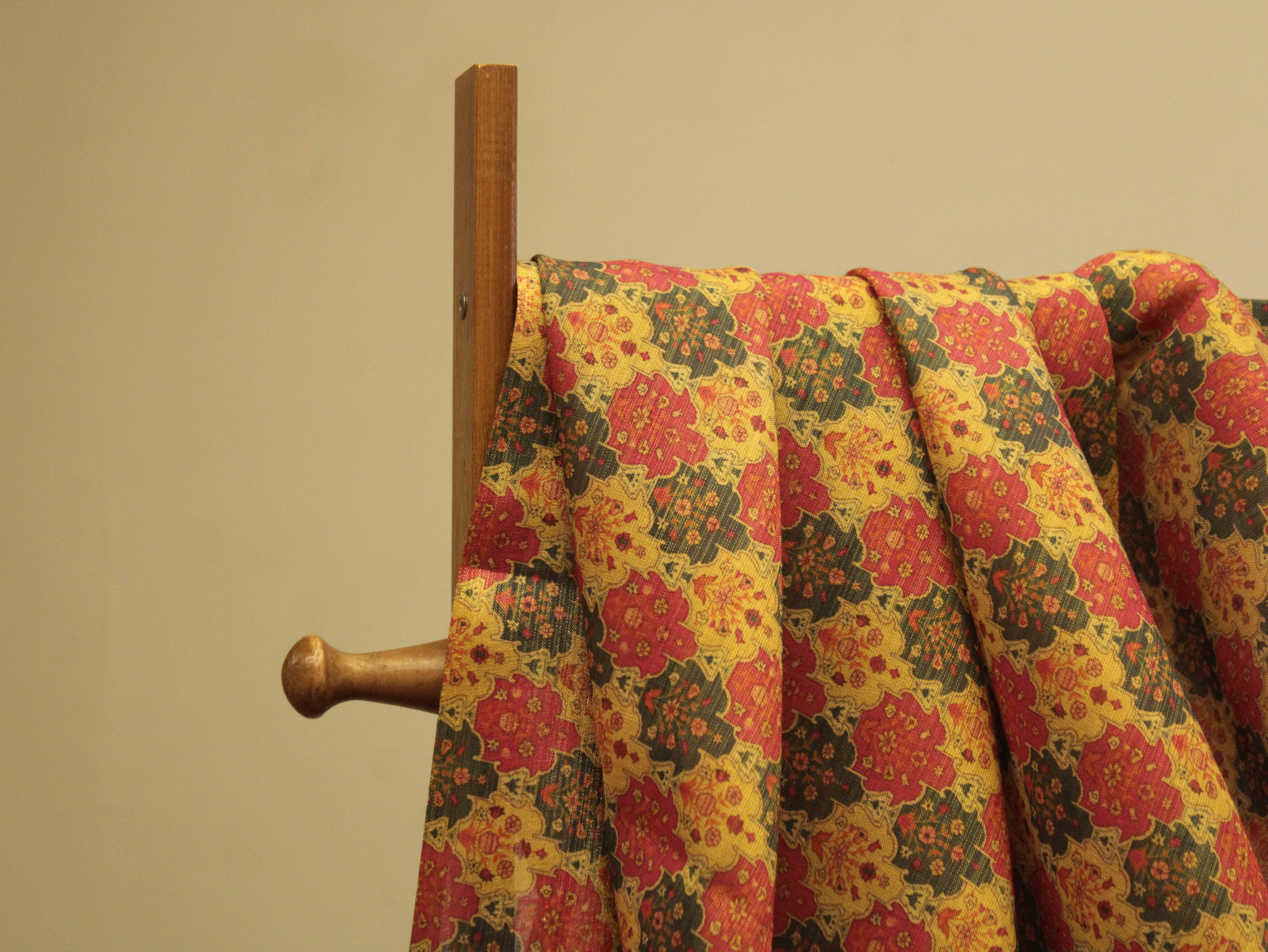 Premium Digital Print Tissue Fabric - M'Foks