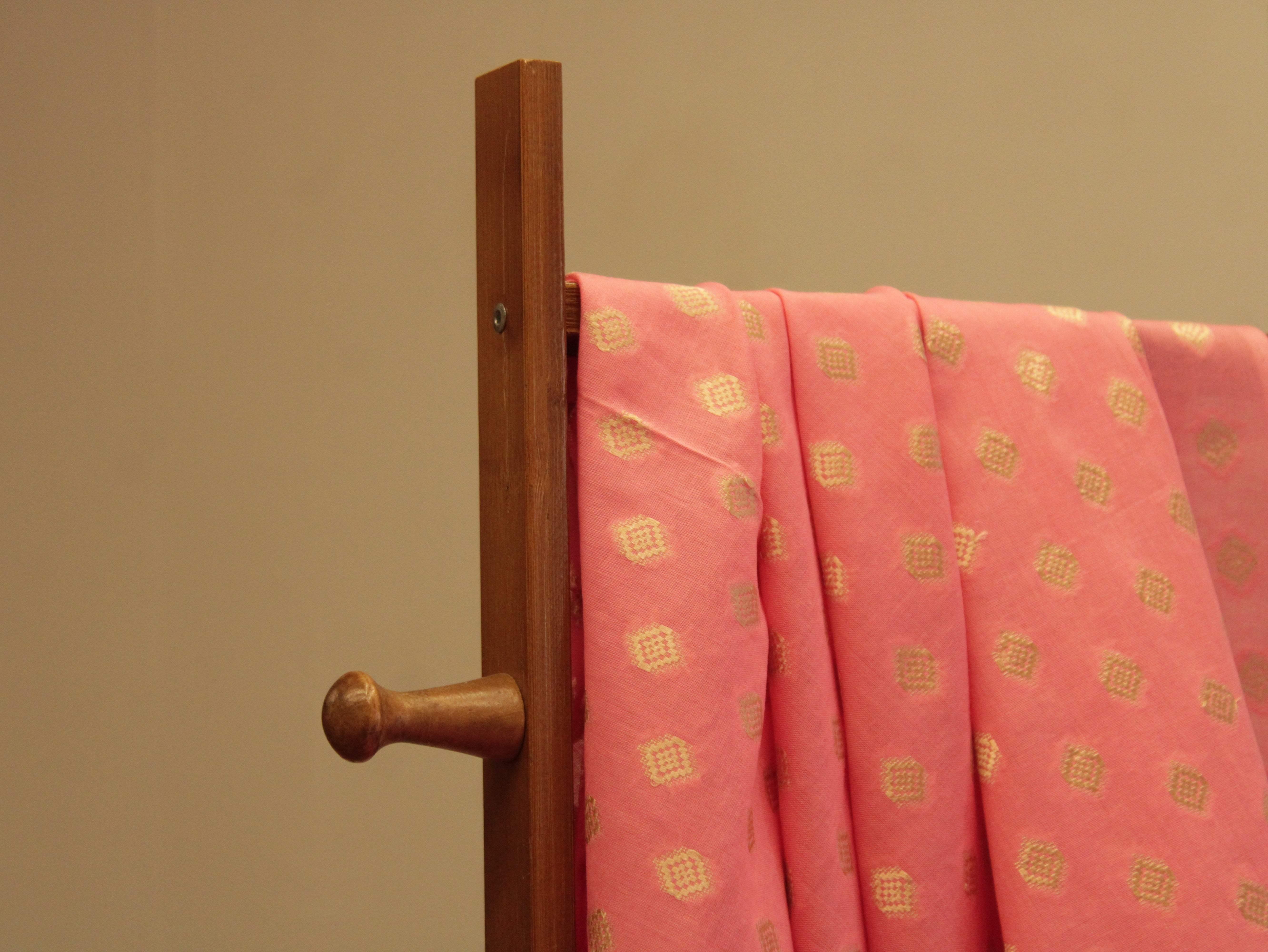 Natural Cotton Woven Fabric - Peach - M'Foks