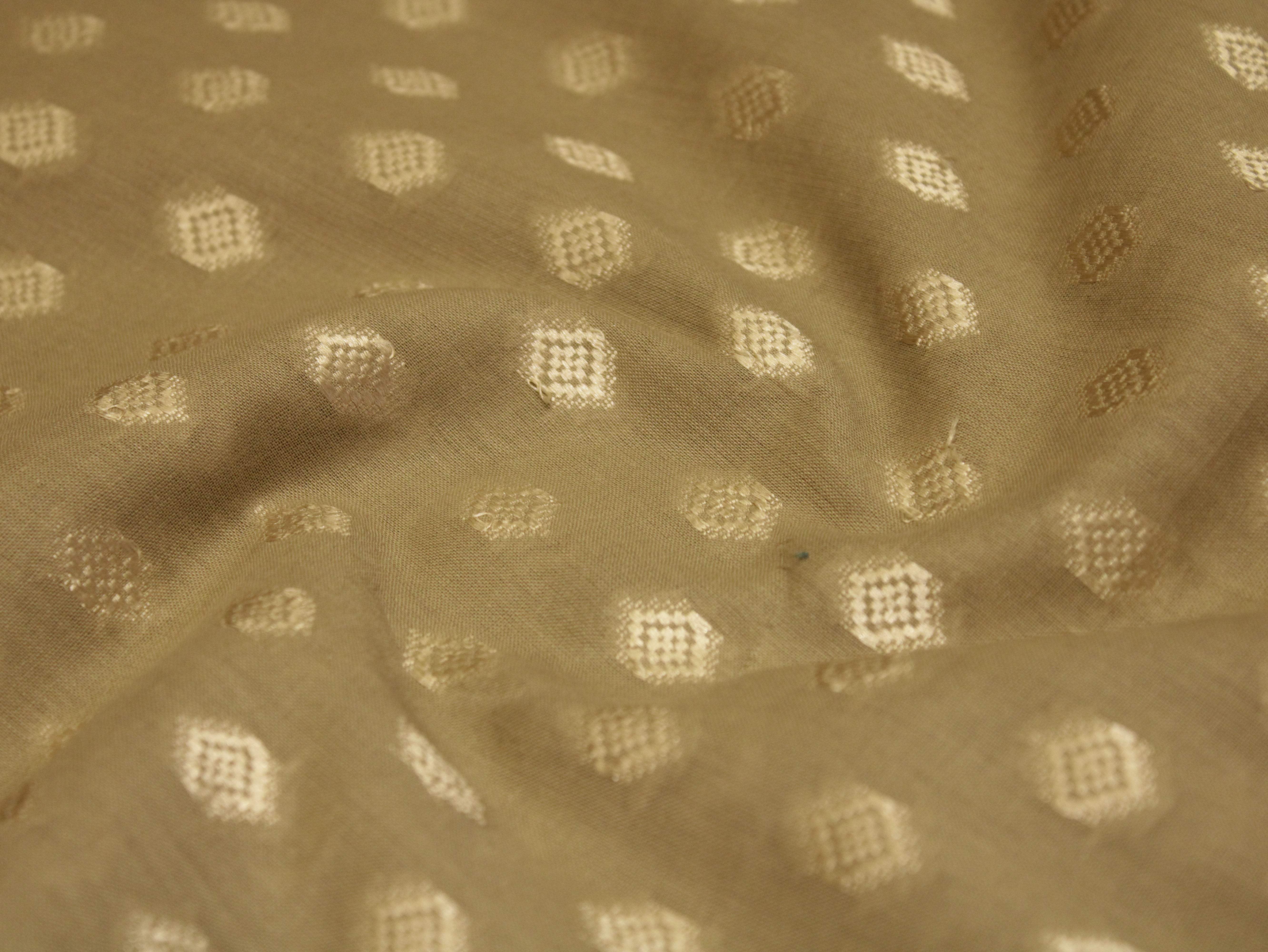 Natural Cotton Woven Fabric - Dusty Grey - M'Foks