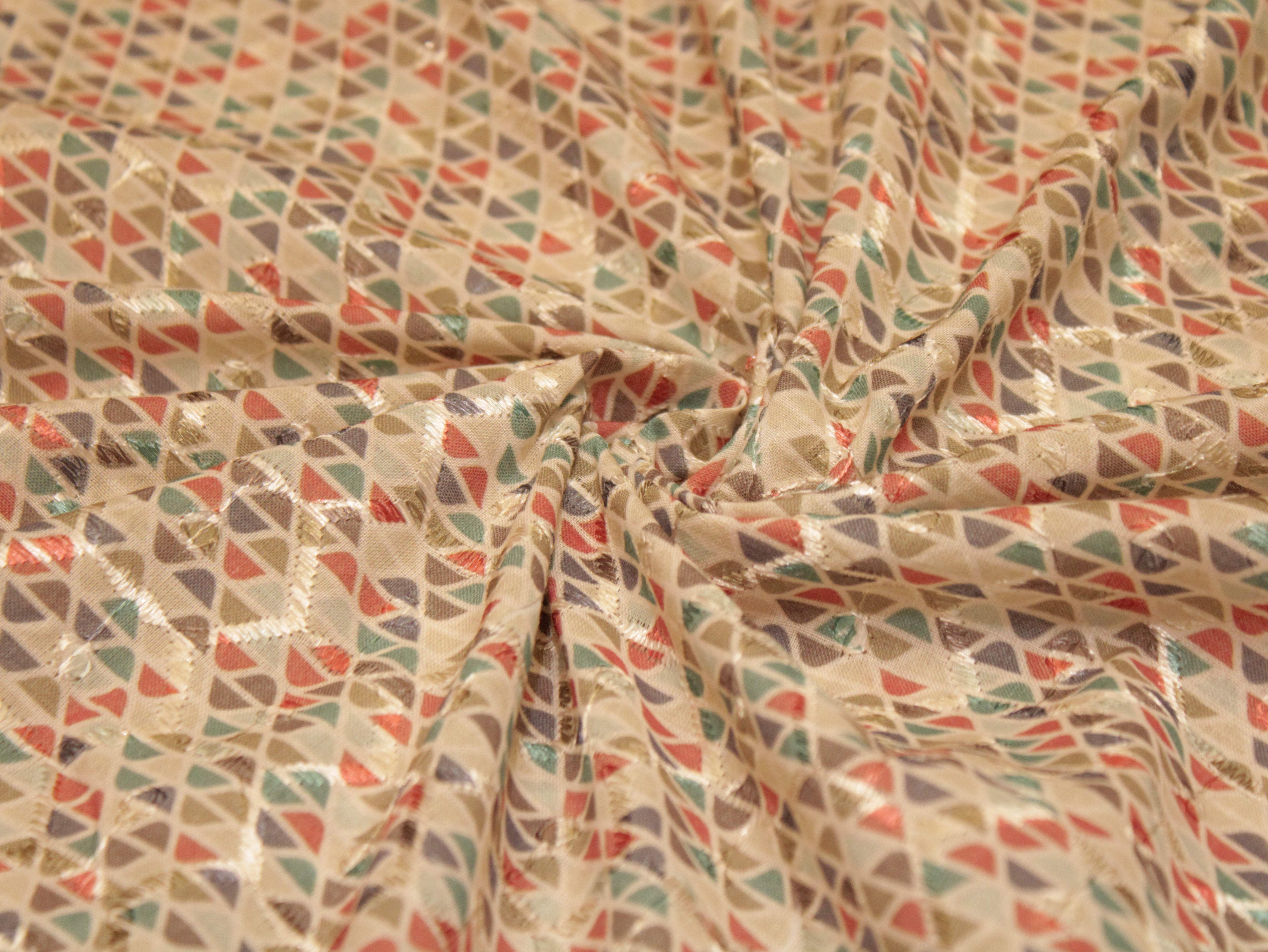 Dream weave - Mal Mal Cotton Sequin Hakoba Fabric - M'Foks
