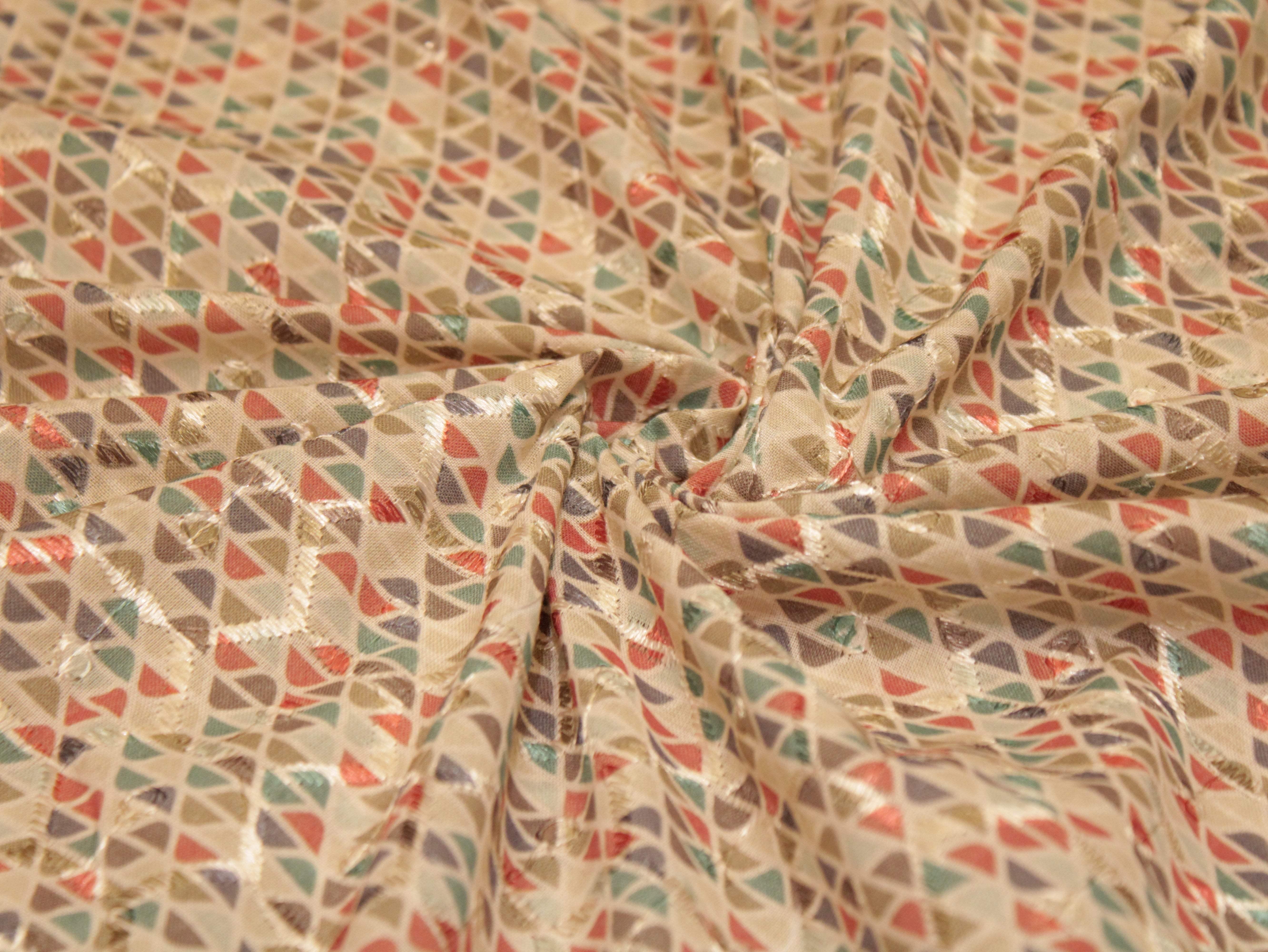 Dream weave - Mal Mal Cotton Sequin Hakoba Fabric - M'Foks