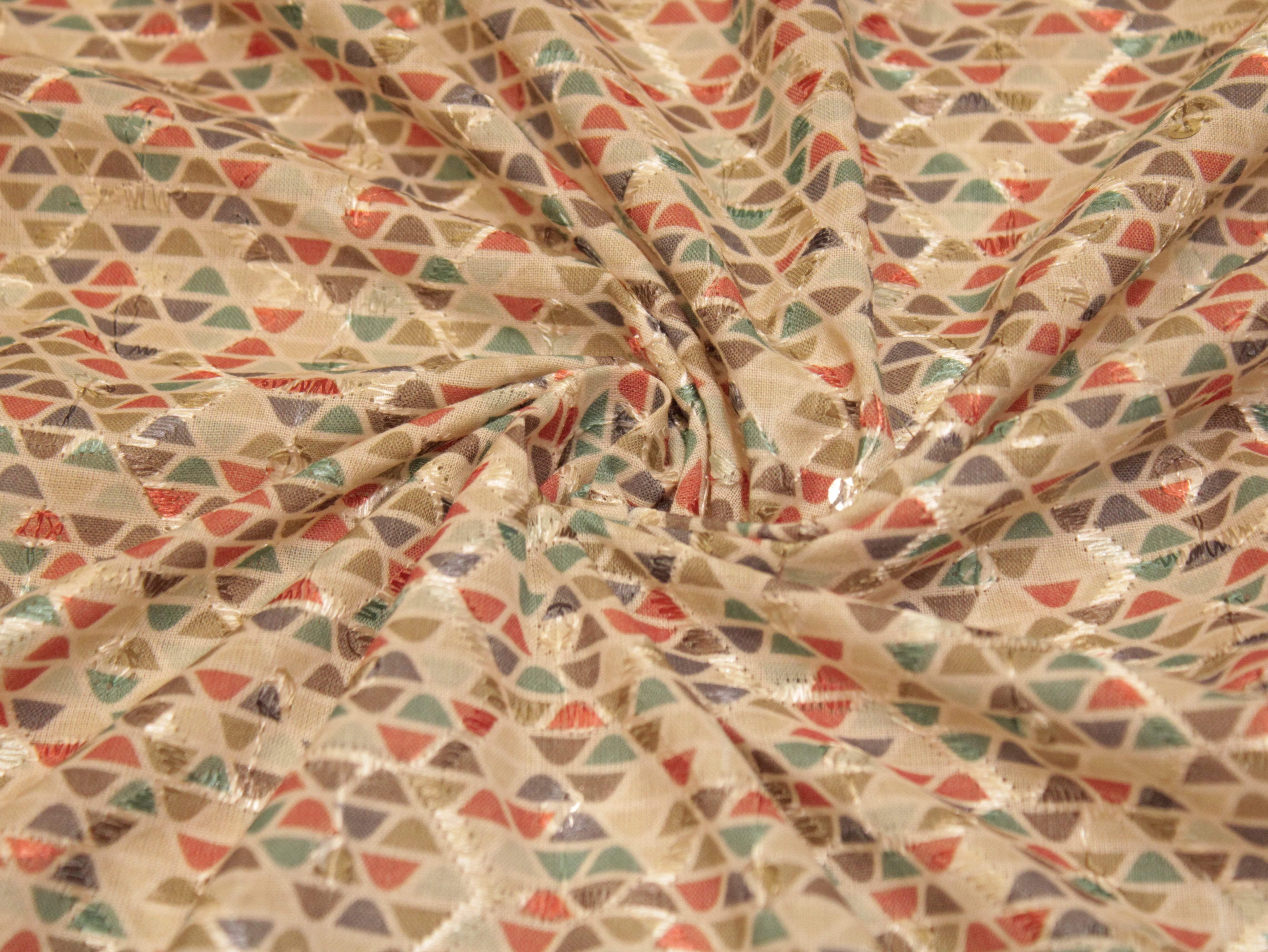 Dream weave - Mal Mal Cotton Sequin Hakoba Fabric - M'Foks
