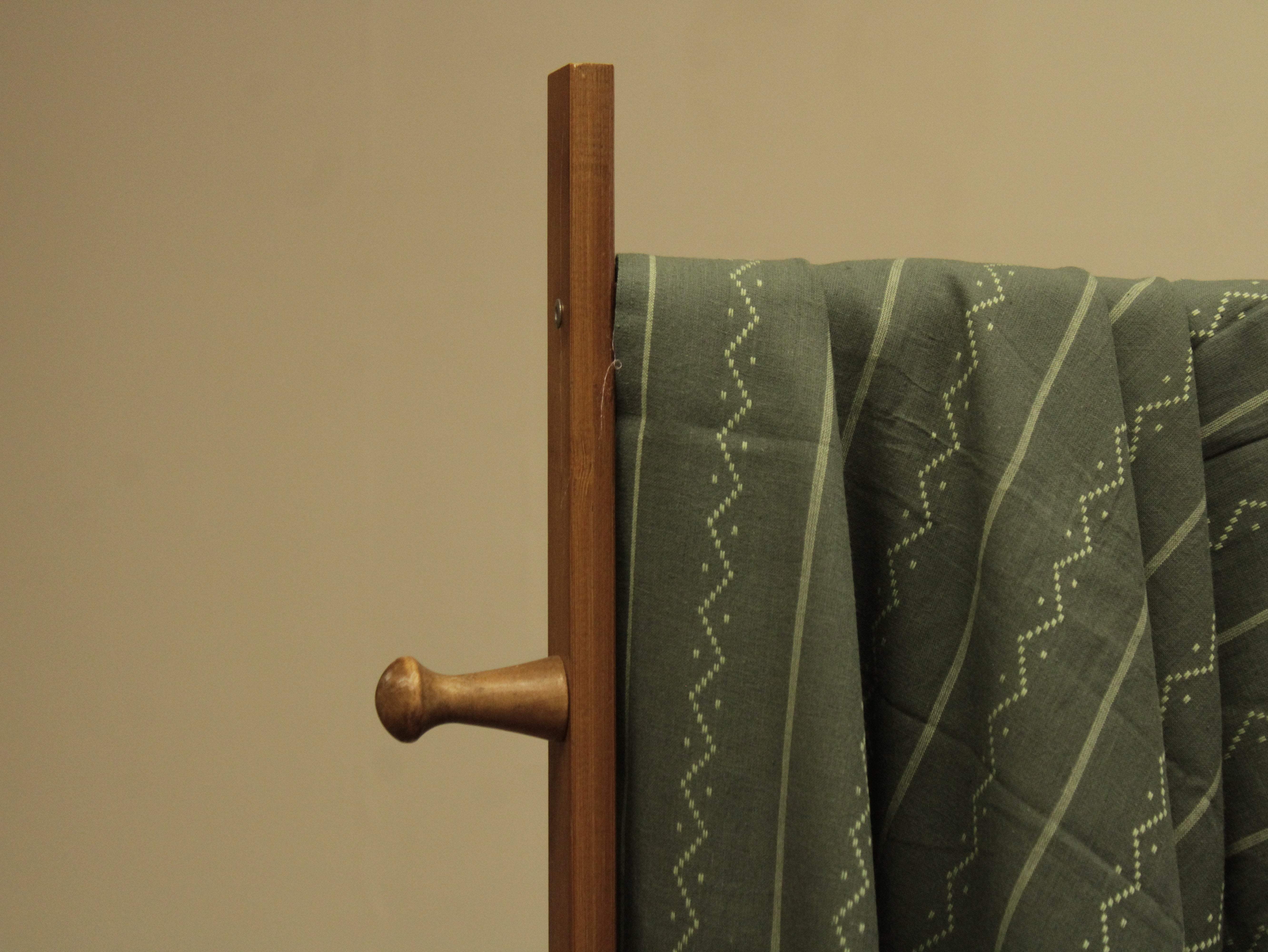 Natural Cotton Woven Fabric - Pastel Green - M'Foks