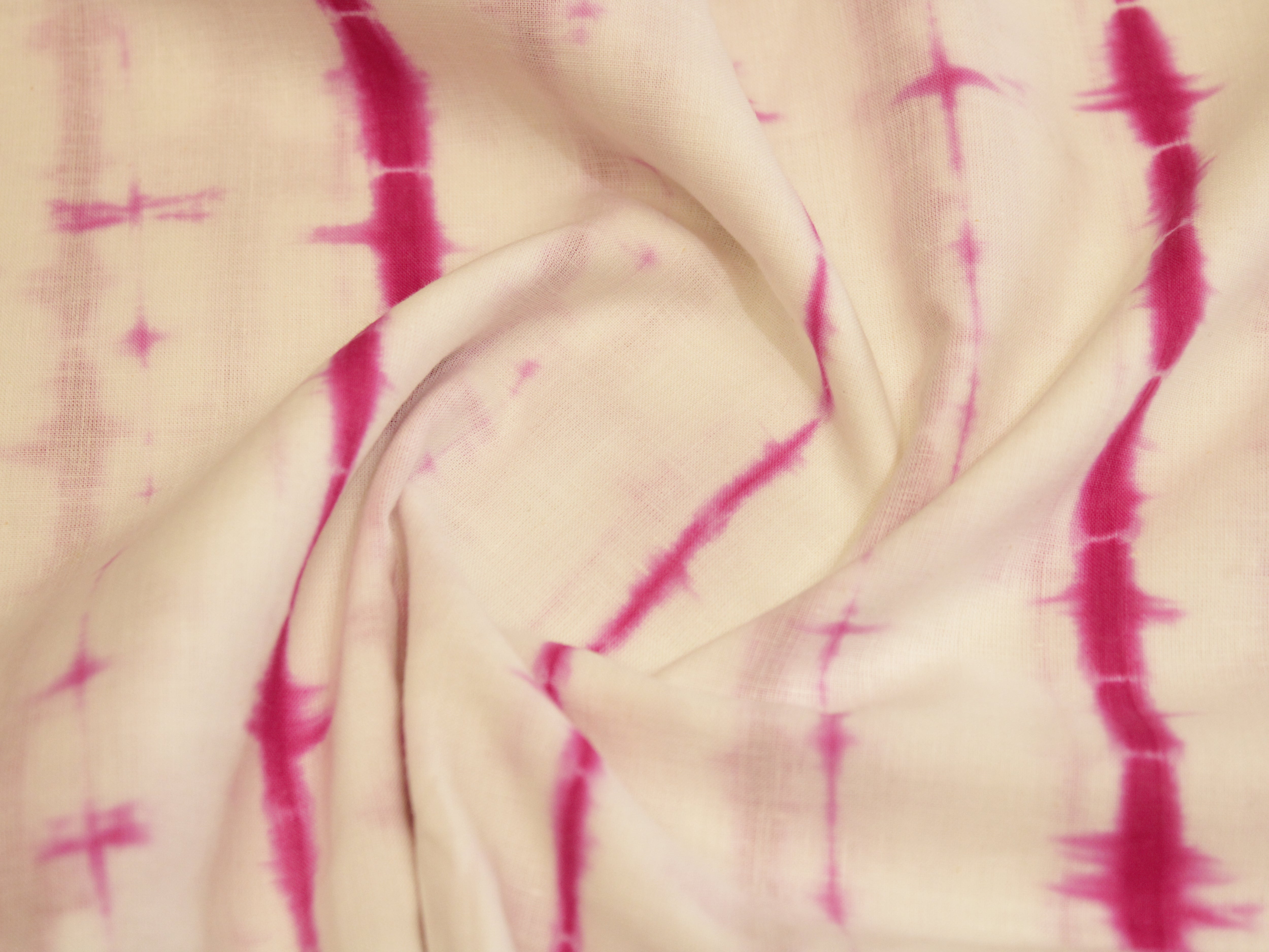 Chanderi Silk Thread & Sequin Work Fabric - Onion
