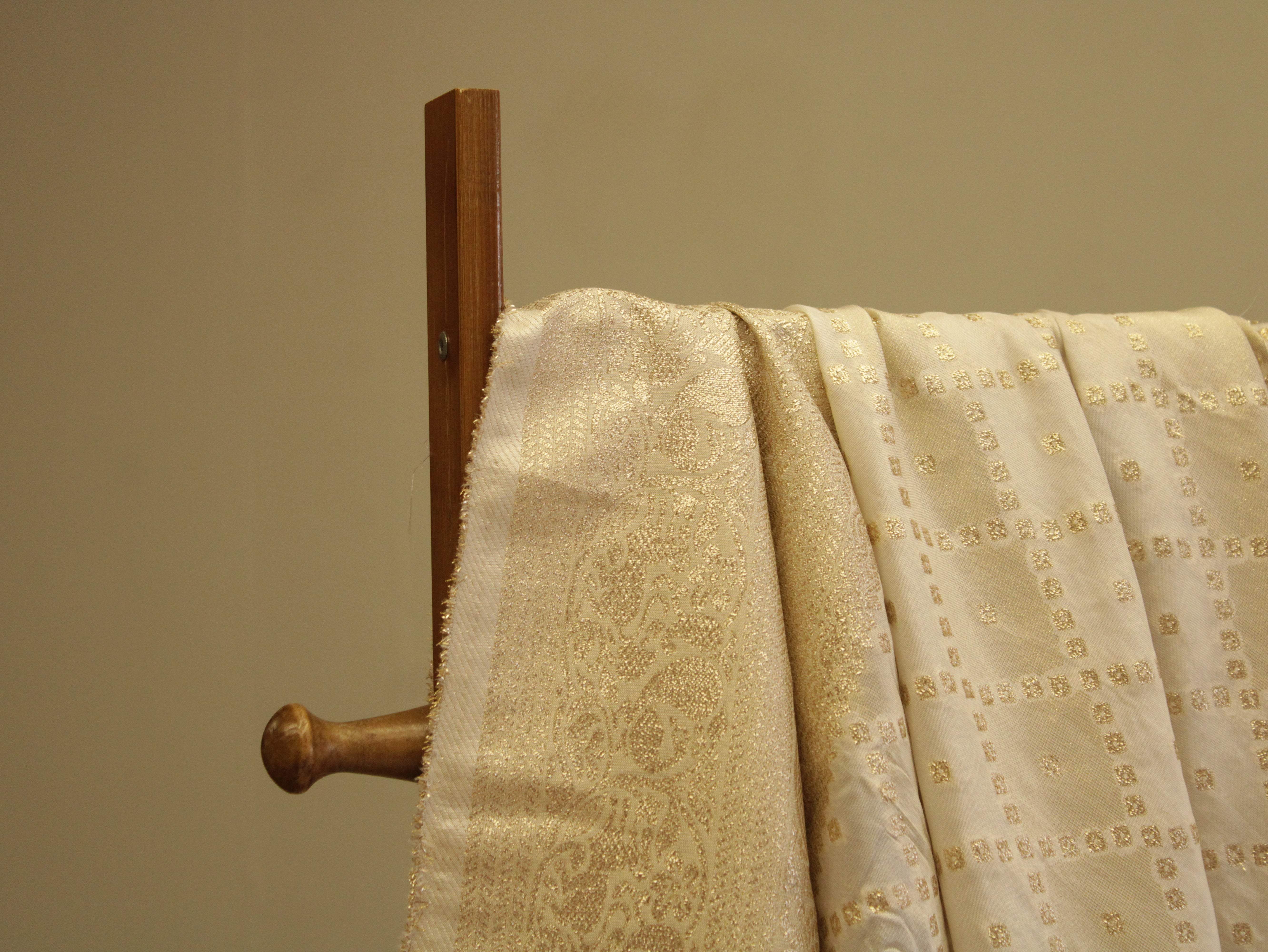 Premium Jacquard Panel Tissue Fabric - Dyeable - M'Foks