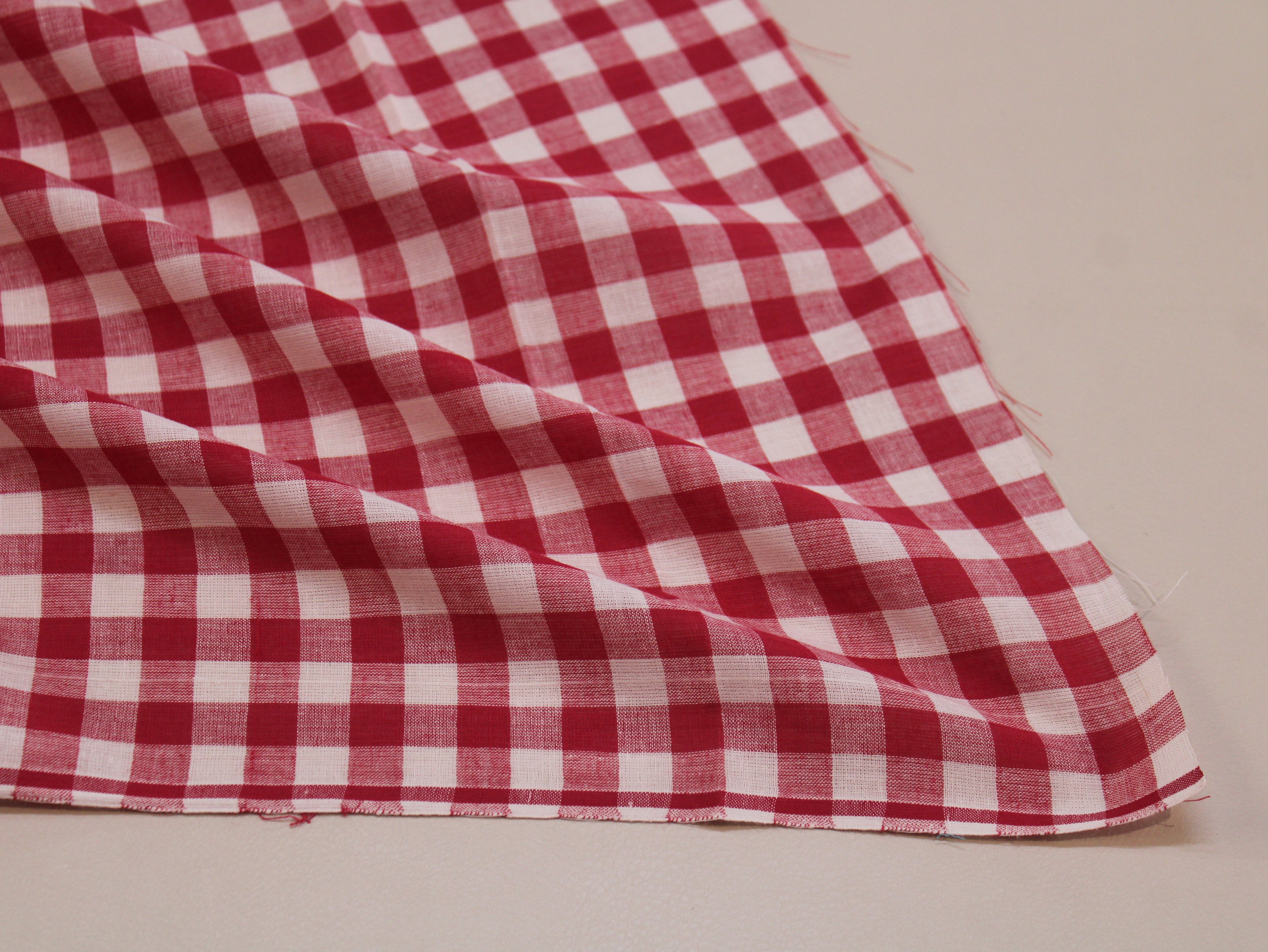 Tissu Seersucker Pur Coton Lavé Qualité 44 Pouces | Seersucker À Carreaux