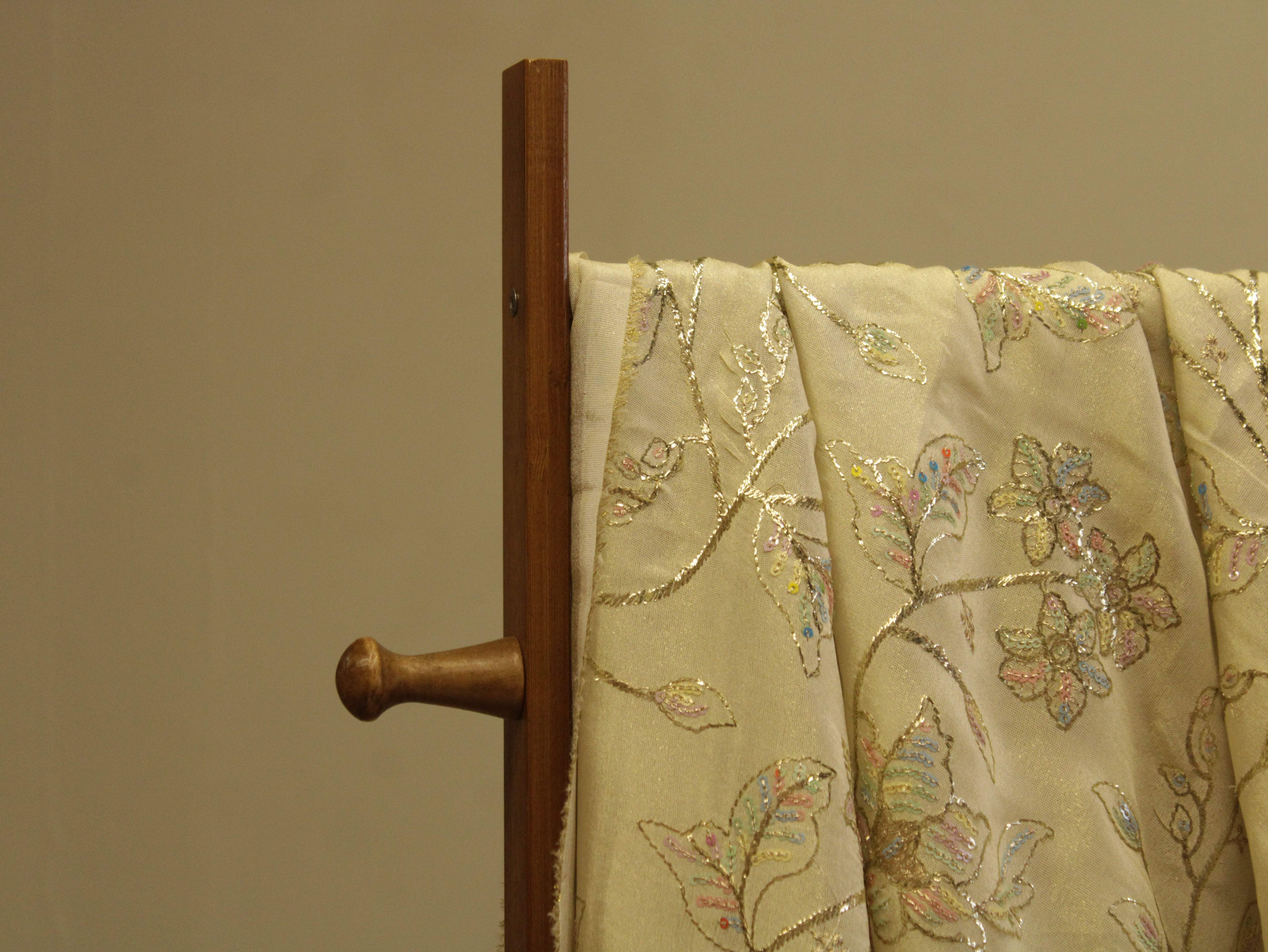 Premium Pure Tissue Fabric with Rich Zari Work - M'Foks