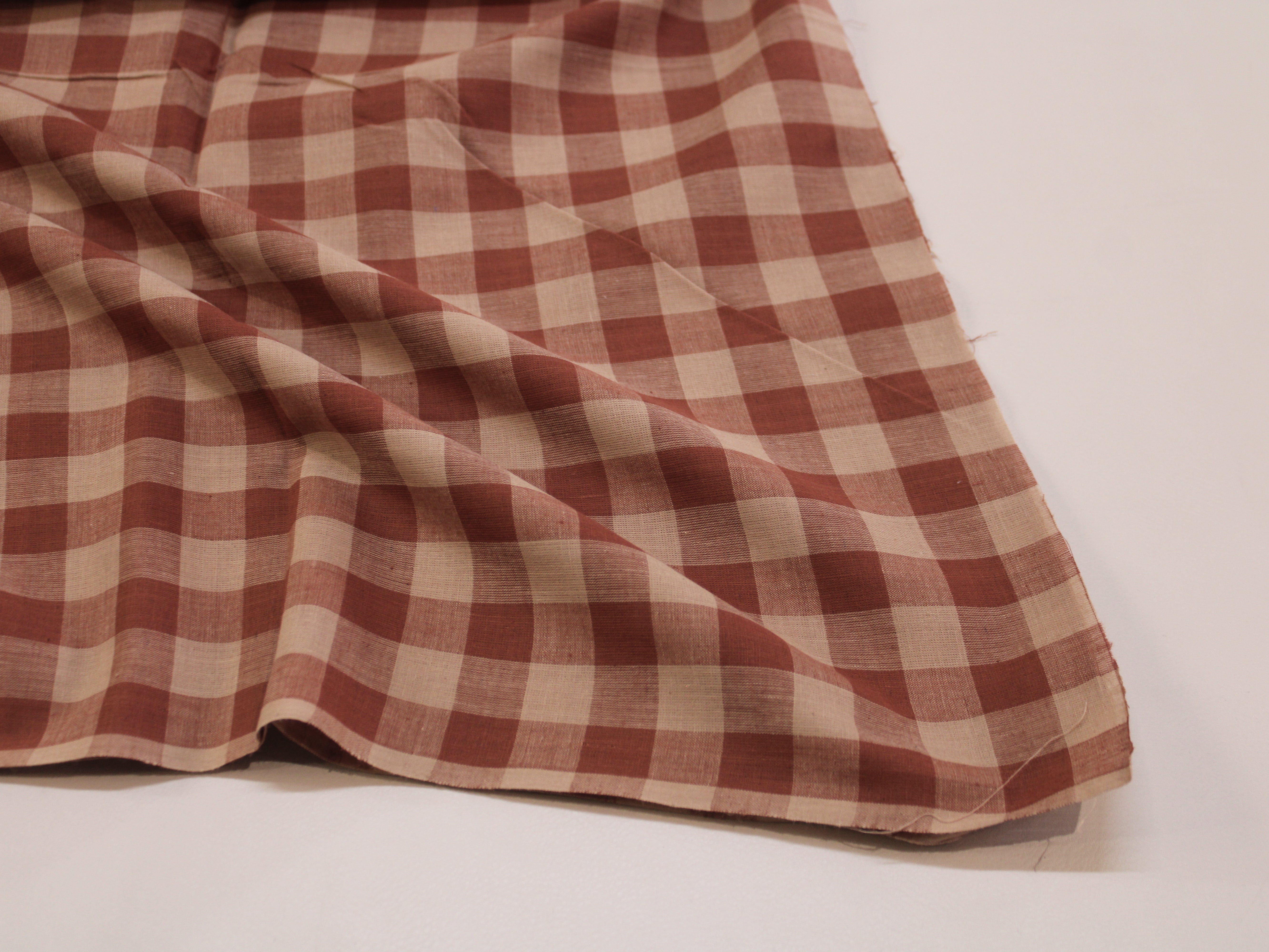 Tissu Seersucker Pur Coton Lavé Qualité 44 Pouces | Seersucker À Carreaux