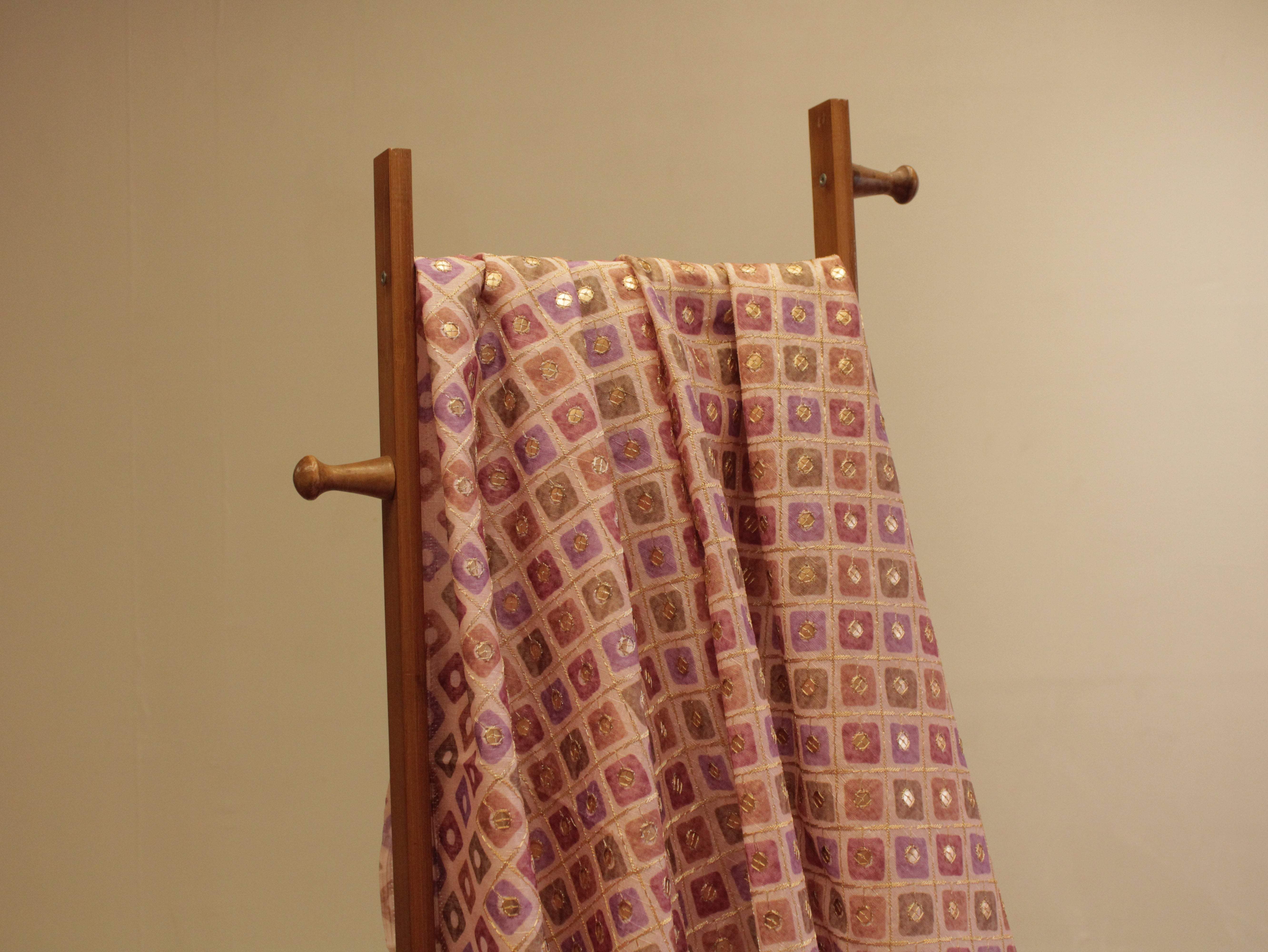 Premium Mulberry Silk Position Work Fabric - M'Foks