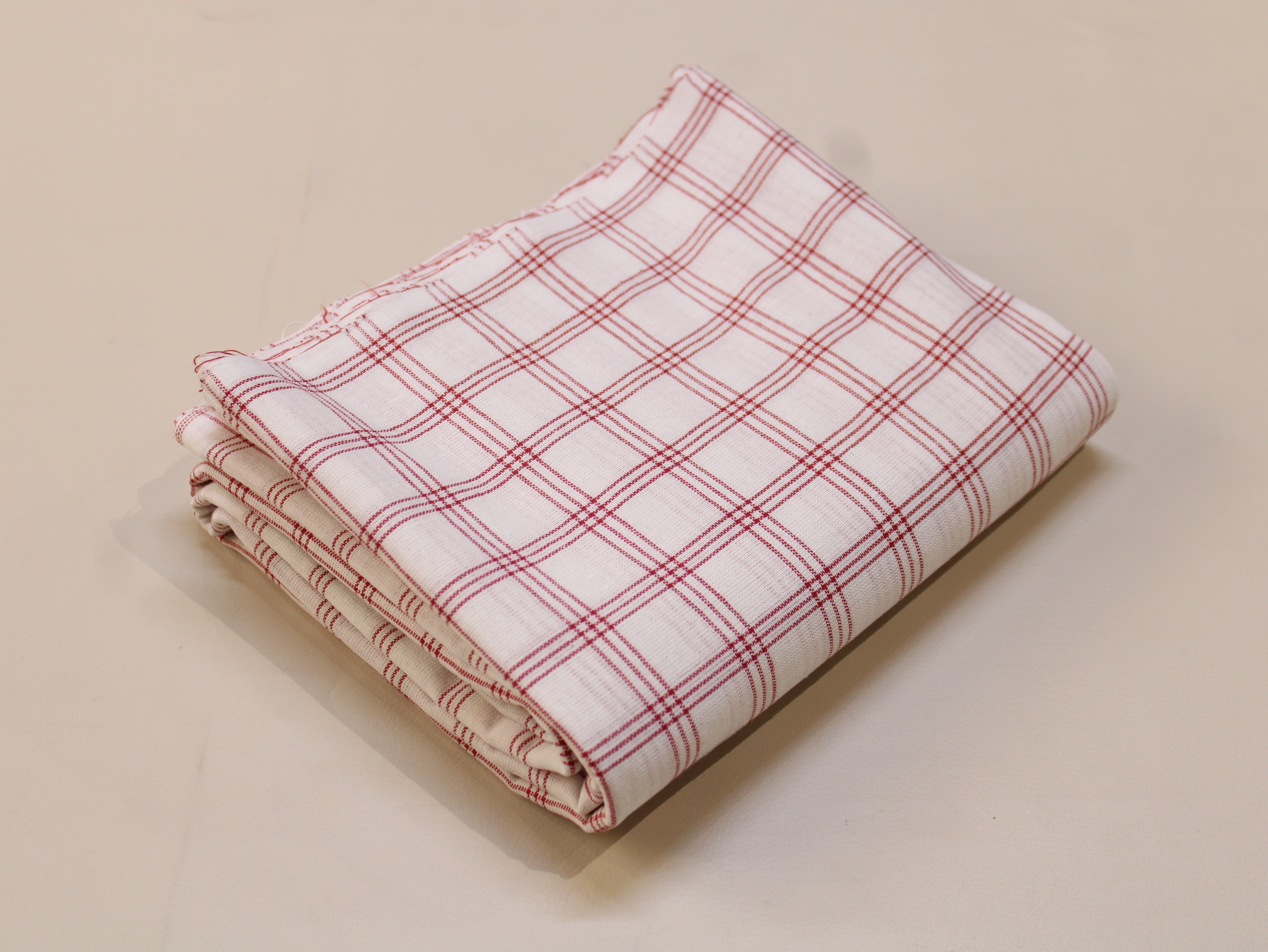 Tissu Seersucker Pur Coton Lavé Qualité 44 Pouces | Seersucker À Carreaux