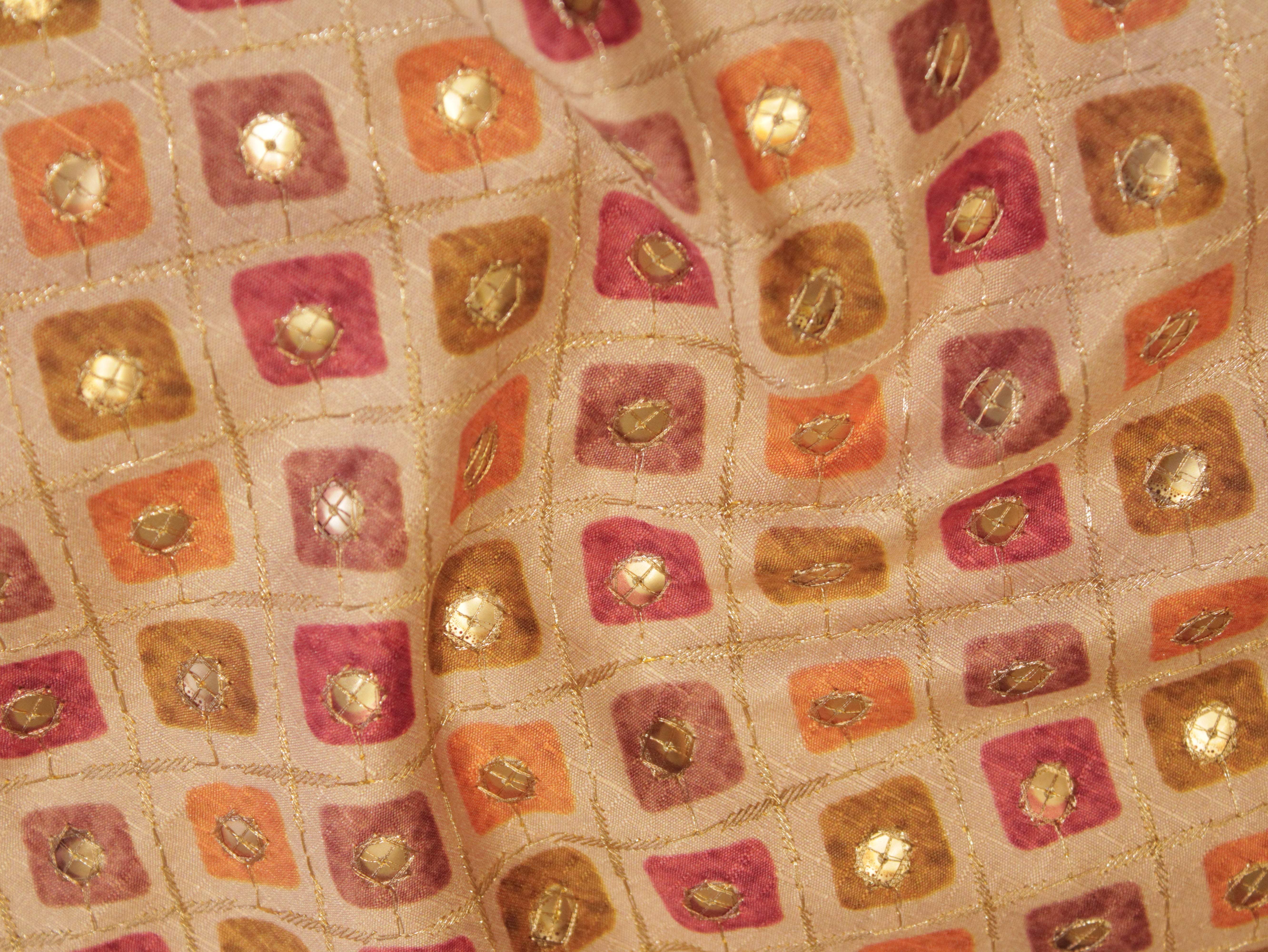 Premium Mulberry Silk Position Work Fabric - M'Foks