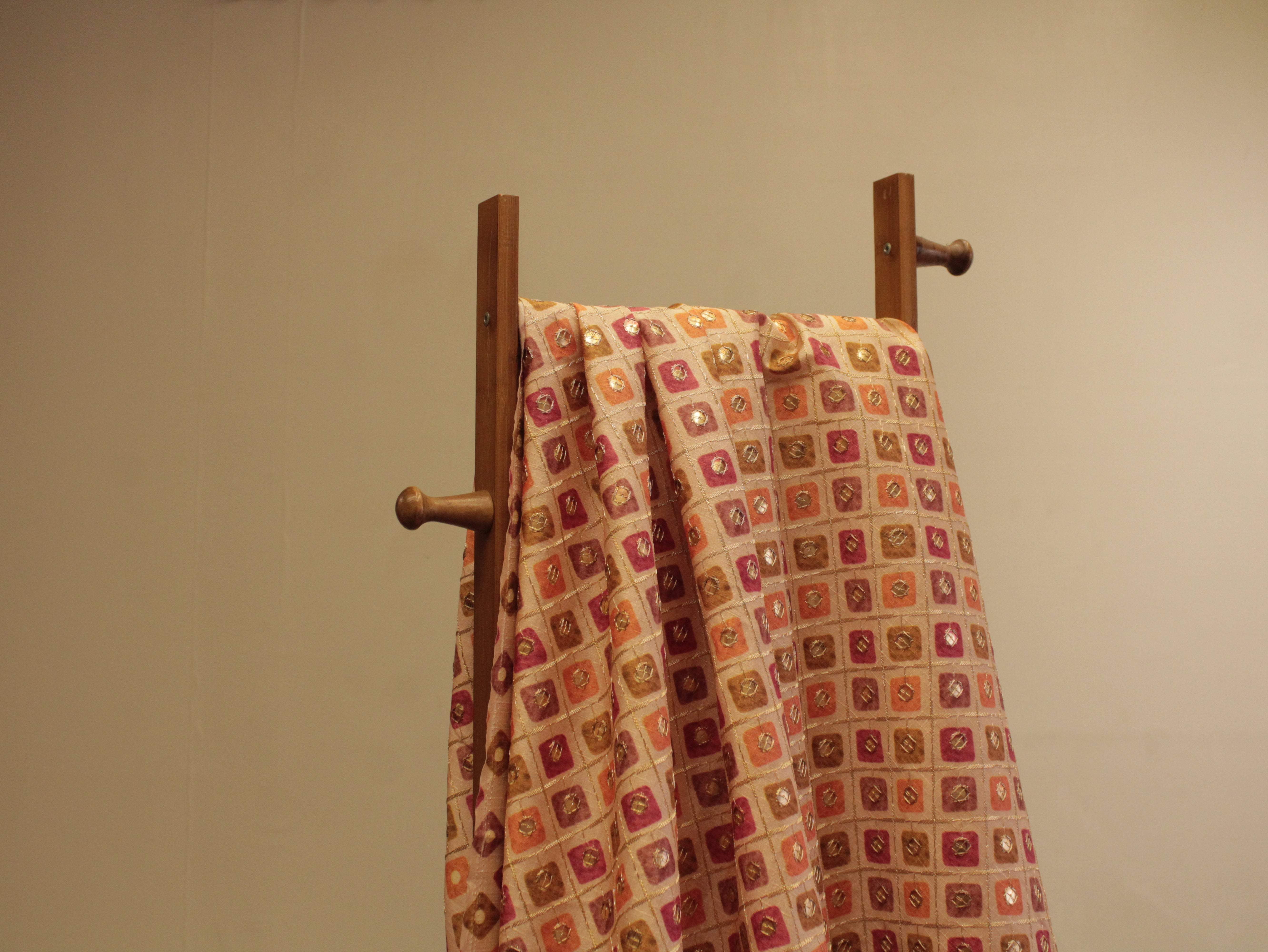 Premium Mulberry Silk Position Work Fabric - M'Foks