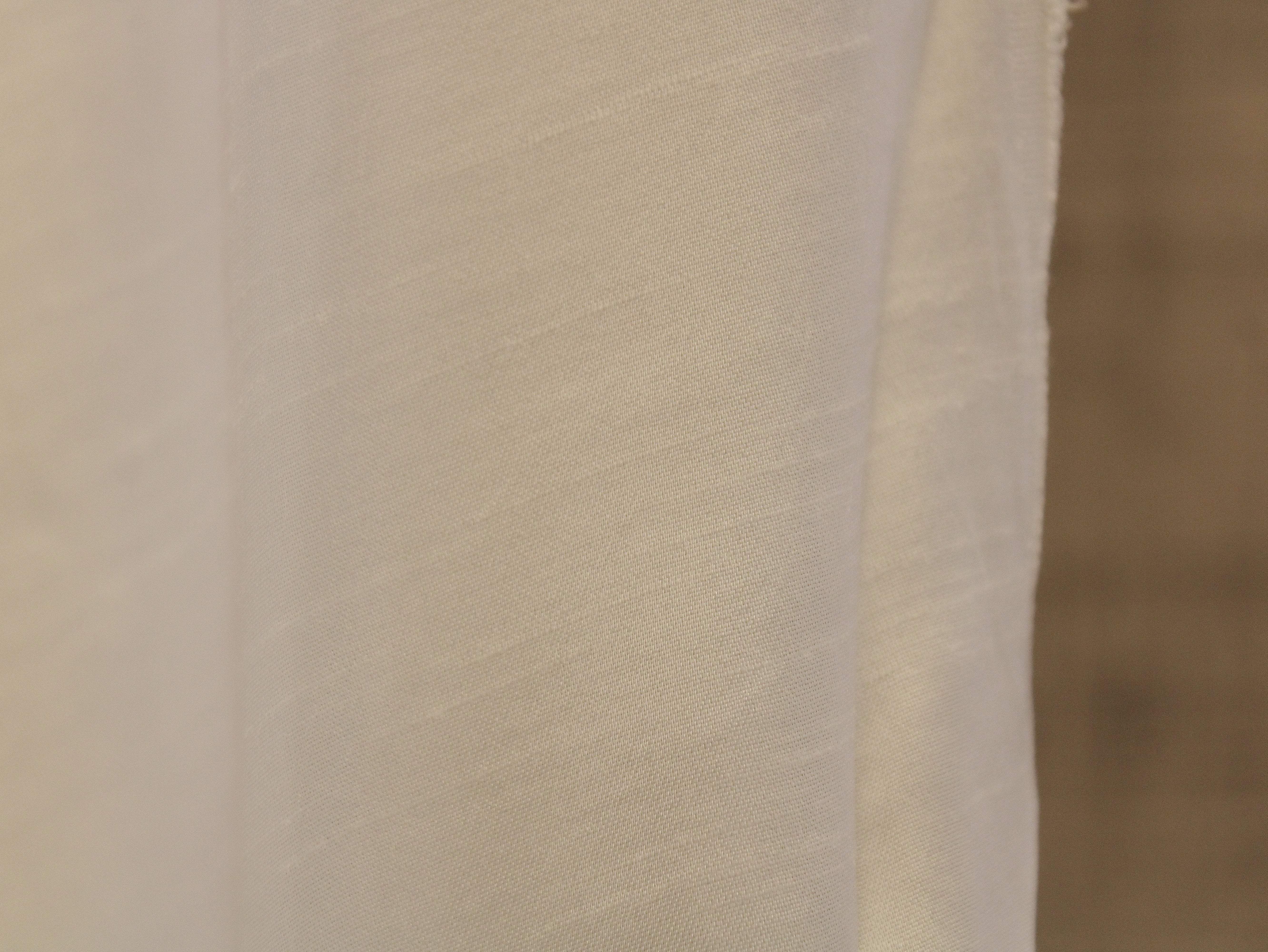 Ready-to-Dye Slub Linen Satin Fabric - M'Foks